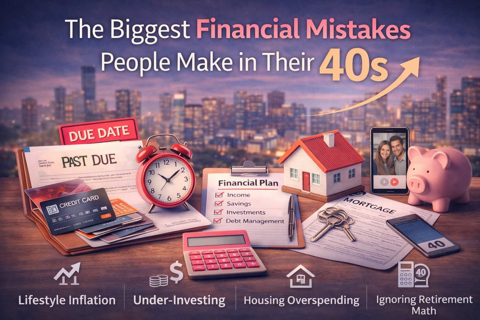 The Biggest Financial Mistakes People Make in Their 40s (And How to Avoid Them)