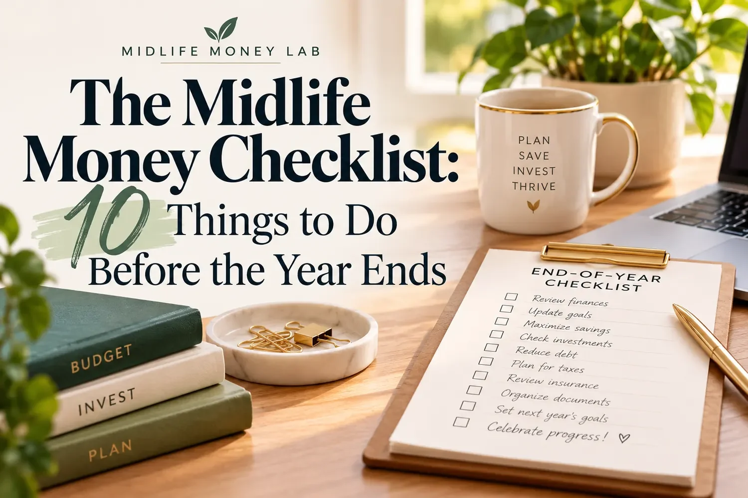 The Midlife Money Checklist: 10 Things to Do Before the Year Ends