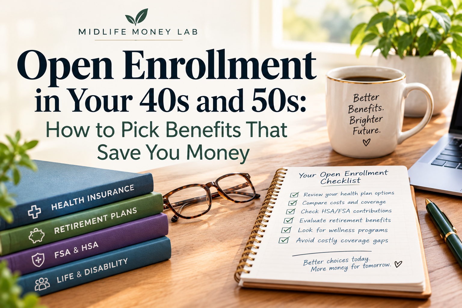 Open Enrollment in Your 40s and 50s: How to Pick Benefits That Save You Money