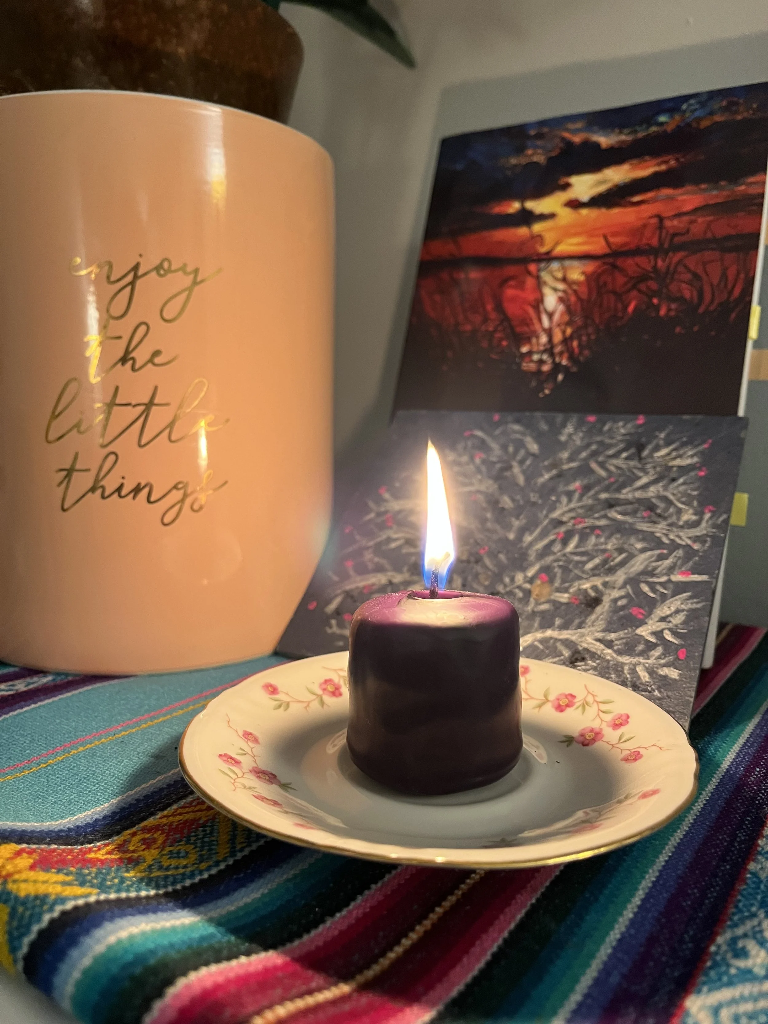 an offering of Gratitude while grieving