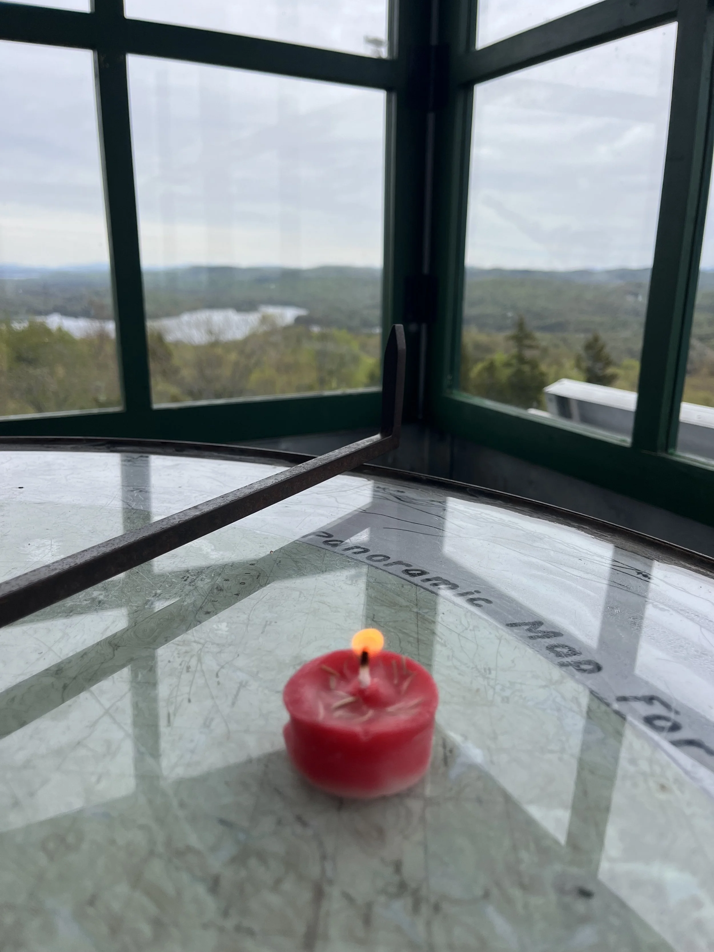 offering gratitude to the wind for keeping the black flies at bay!
