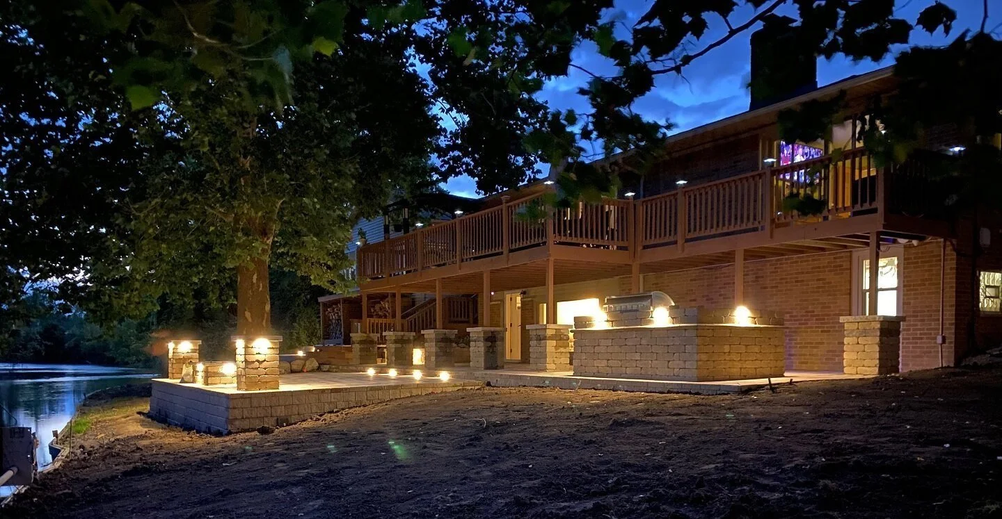 Family Meals Outside Can Be an Every Night Occurrence With These Outdoor Lighting Ideas in the Trenton and Brownstown Charter Township, MI, Areas