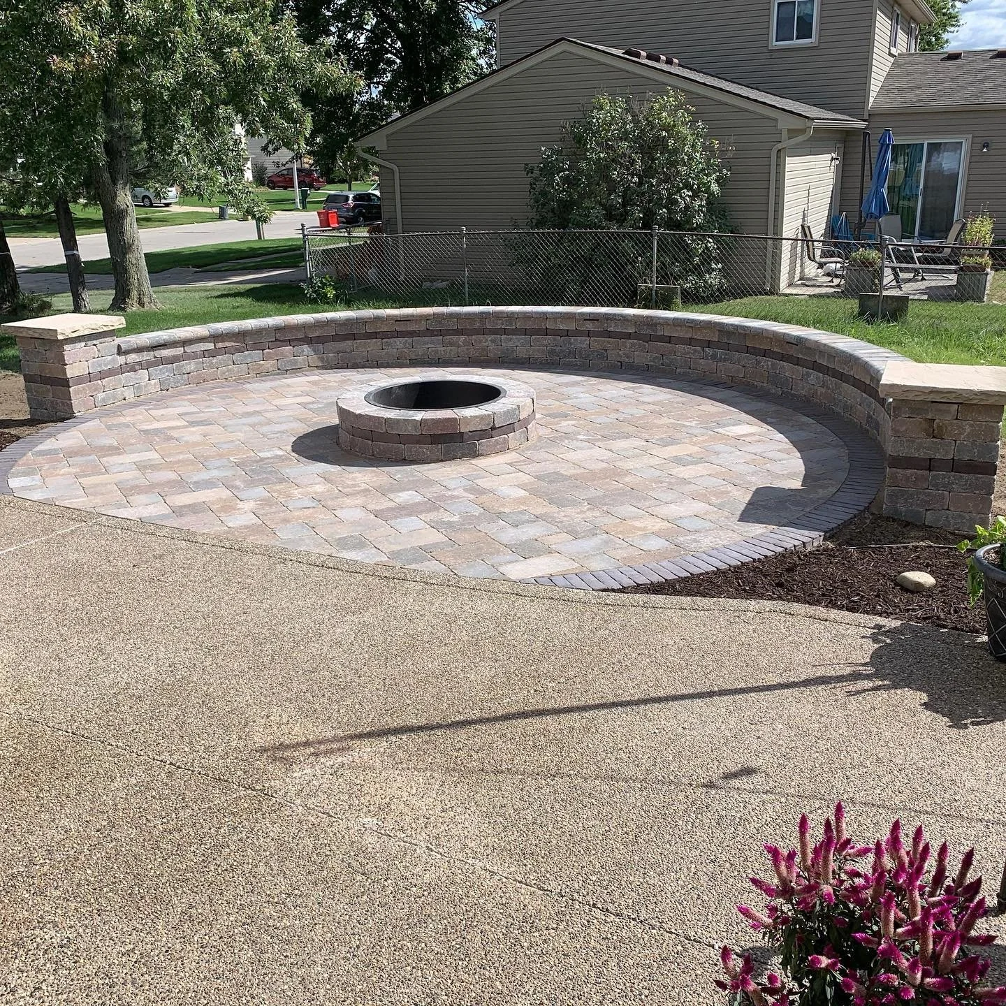 4 Reasons a Fire Pit May Be Perfect Near a Retaining Wall in Trenton, MI 