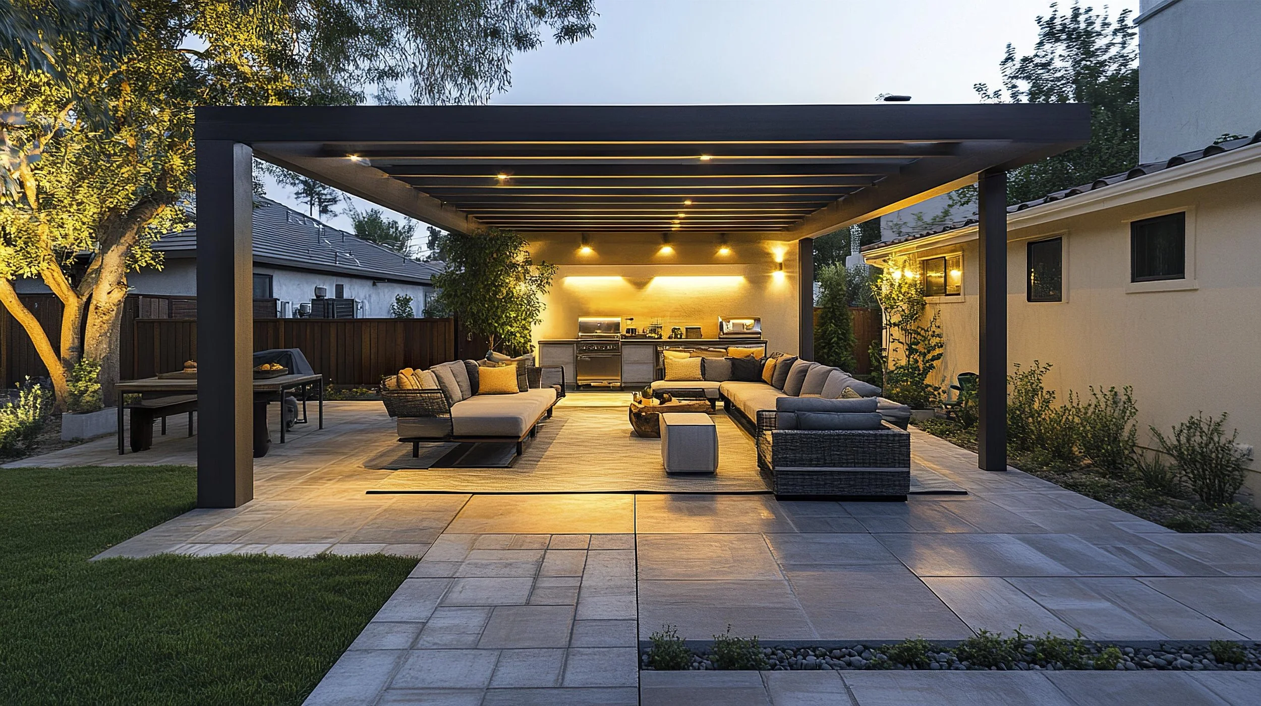 Outdoor lighting — GLC Lawn & Landscape