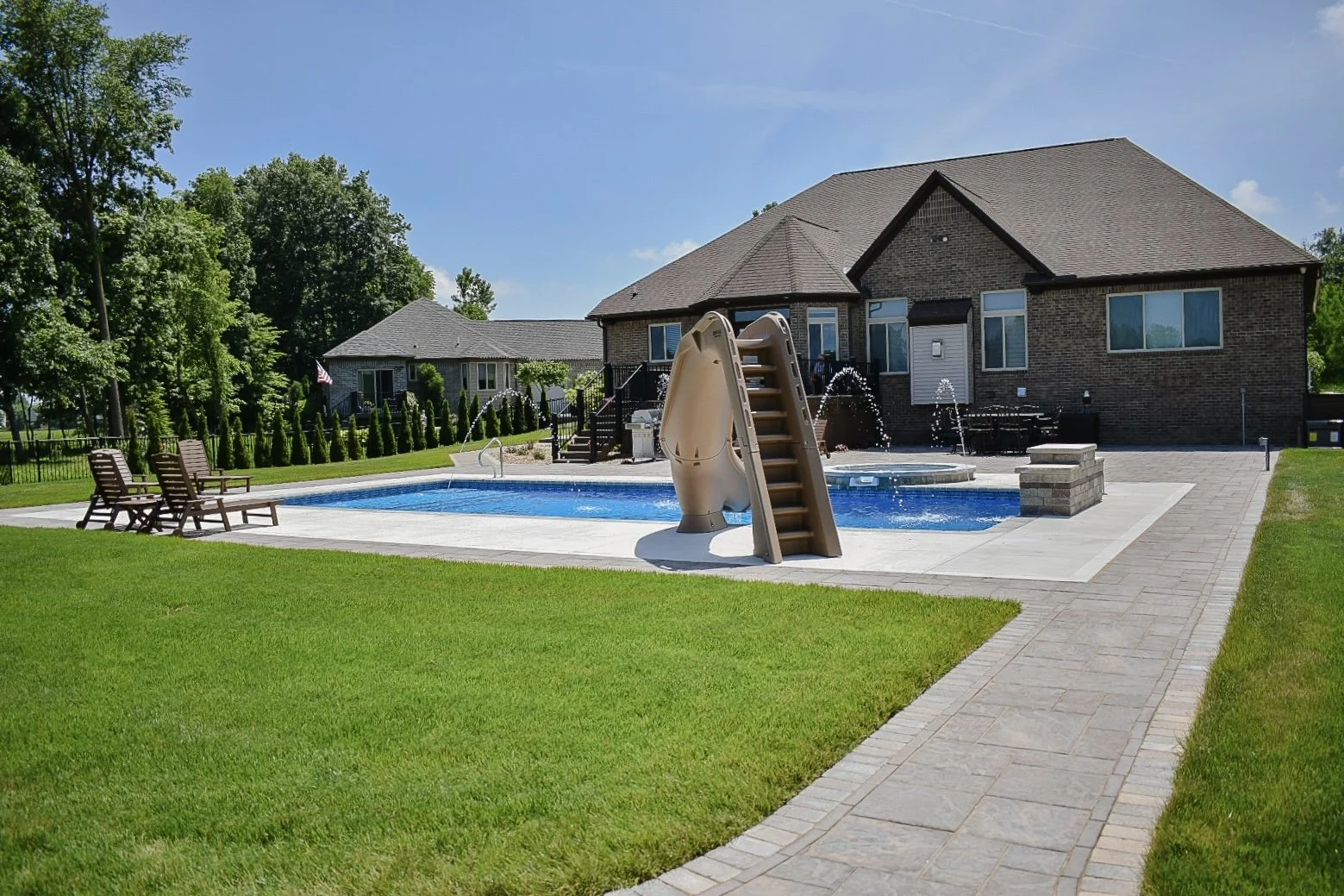 Full project coordination and installation management delivering a cohesive backyard transformation from concept to completion — GLC Lawn & Landscape