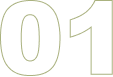 The image shows the number 01.