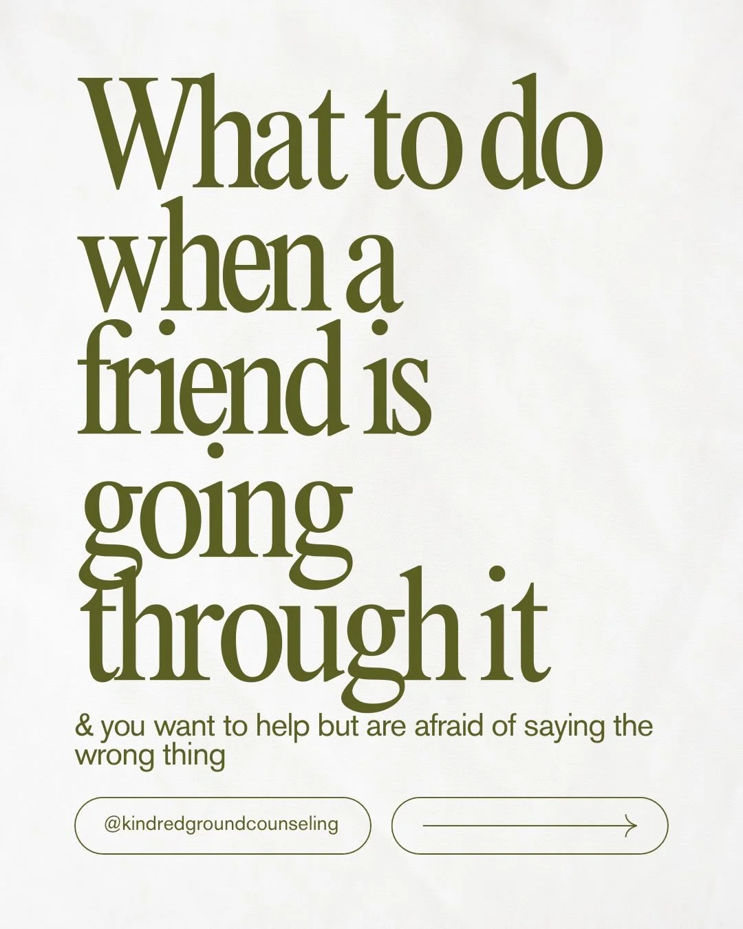 When someone we care about is having a tough time it&rsquo;s easy to default to &ldquo;what can I do?&rdquo; or &ldquo;let me know if you need anything!&rdquo; but that isn&rsquo;t always as helpful as we mean it to be. 

Next time, take the lead and