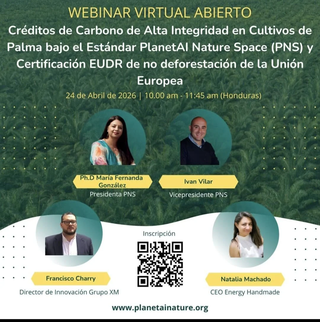 Webinar sobre Créditos de Carbono y Sostenibilidad en el Cultivo de Palma