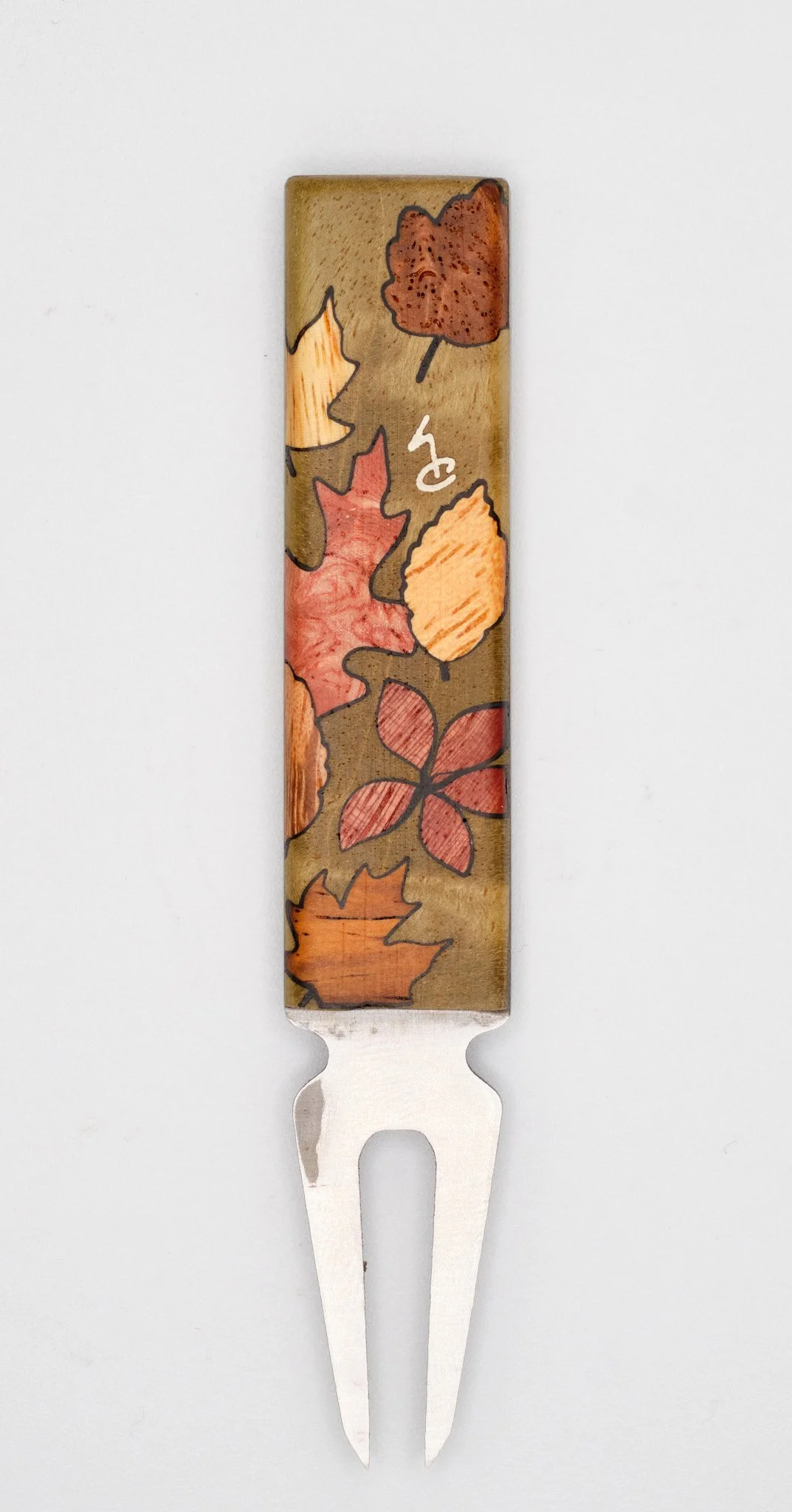 The Fallin' Leaves - Limited Edition Double Prong - Green