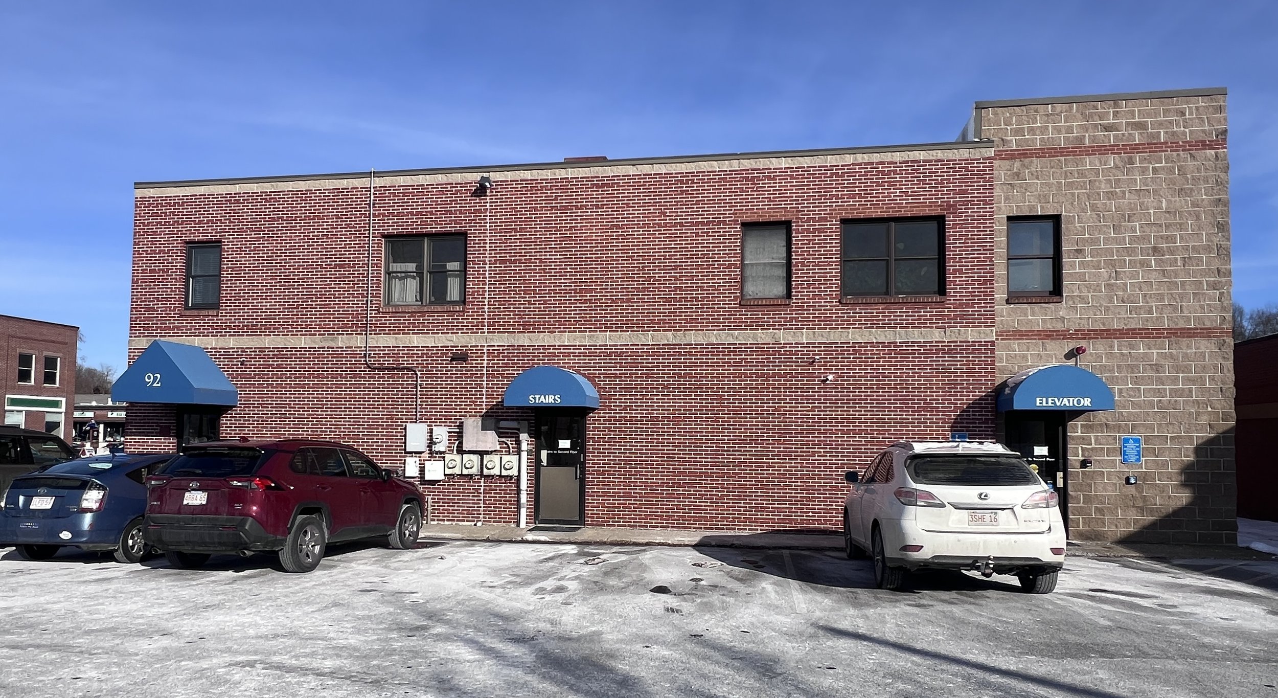 92 Main St, Suite 202, Florence, MA.

Parking is available behind MurDuff’s Jewelry. If the lot is full, plenty of free street parking is also available