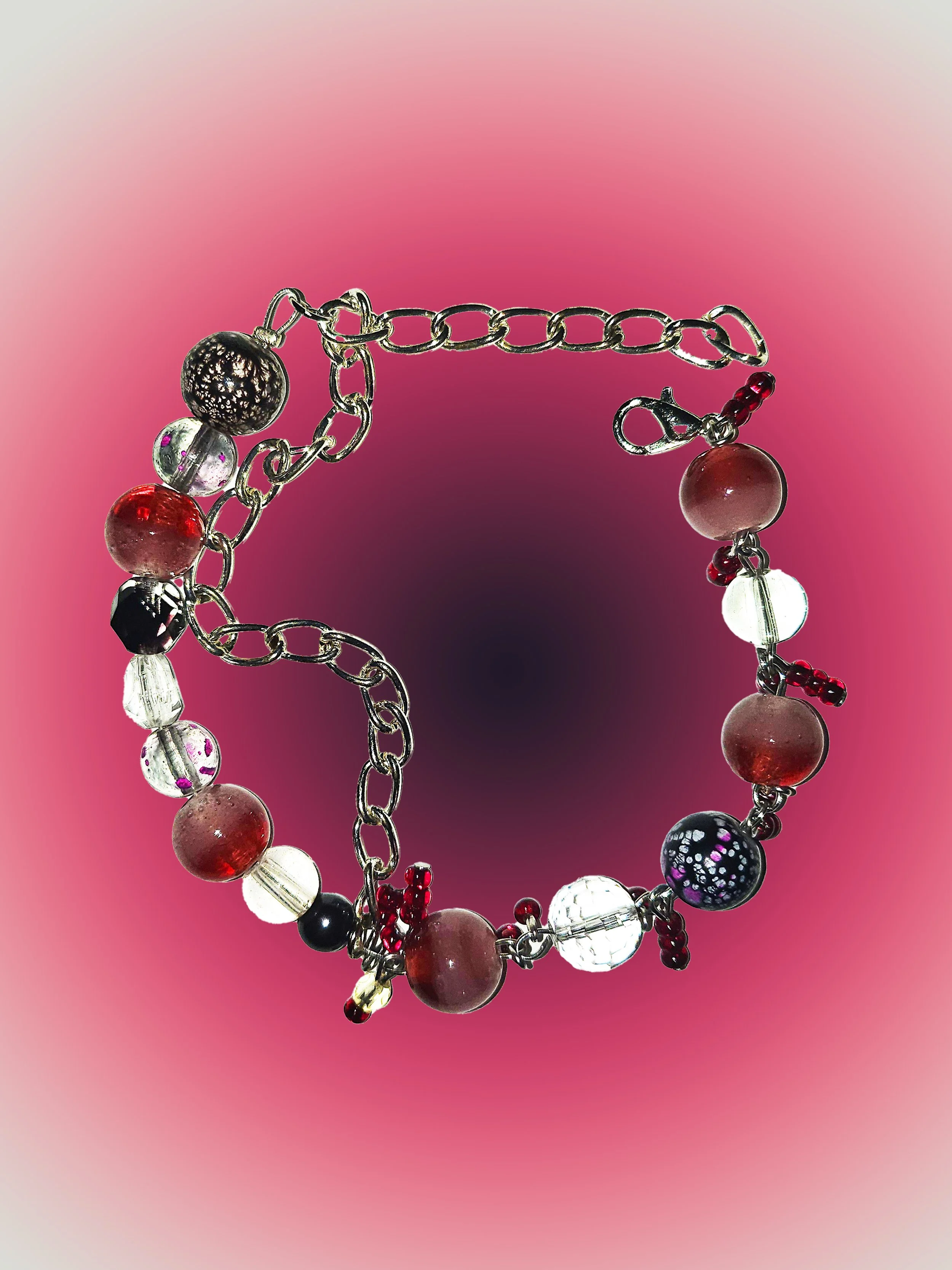 raspberry bracelet