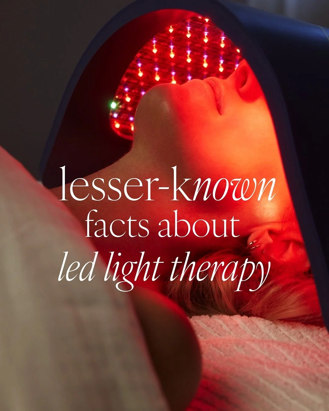 We love including @celluma_led_therapy pro led light therapy in your treatments! The benefits go on and on 💫 Did you know any of these fun facts? 

schedule your appointment through our link in bio ⭐️