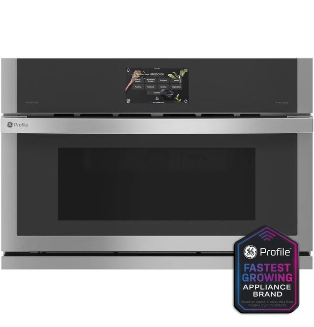 GE Profile 30" Single Wall Oven with 240V Advantium� Technology