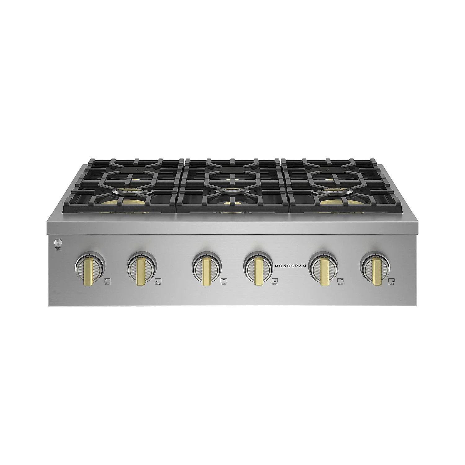 Monogram 36in Professional Gas Rangetop with 6 Burners -ZGU366NTSS_result.jpg