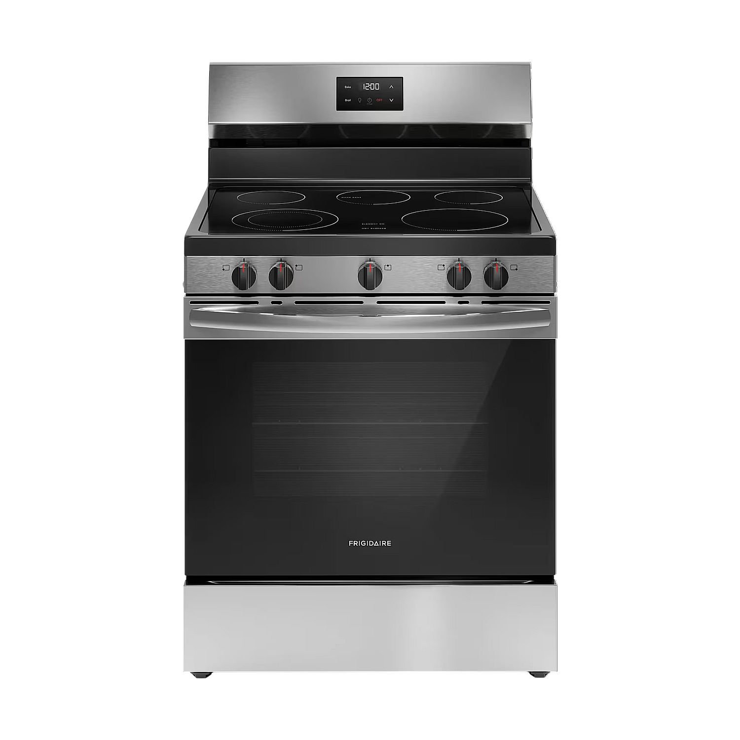 Frigidaire 30-Inch Electric Range Smooth Top Stainless Steel -FCRE3052BS