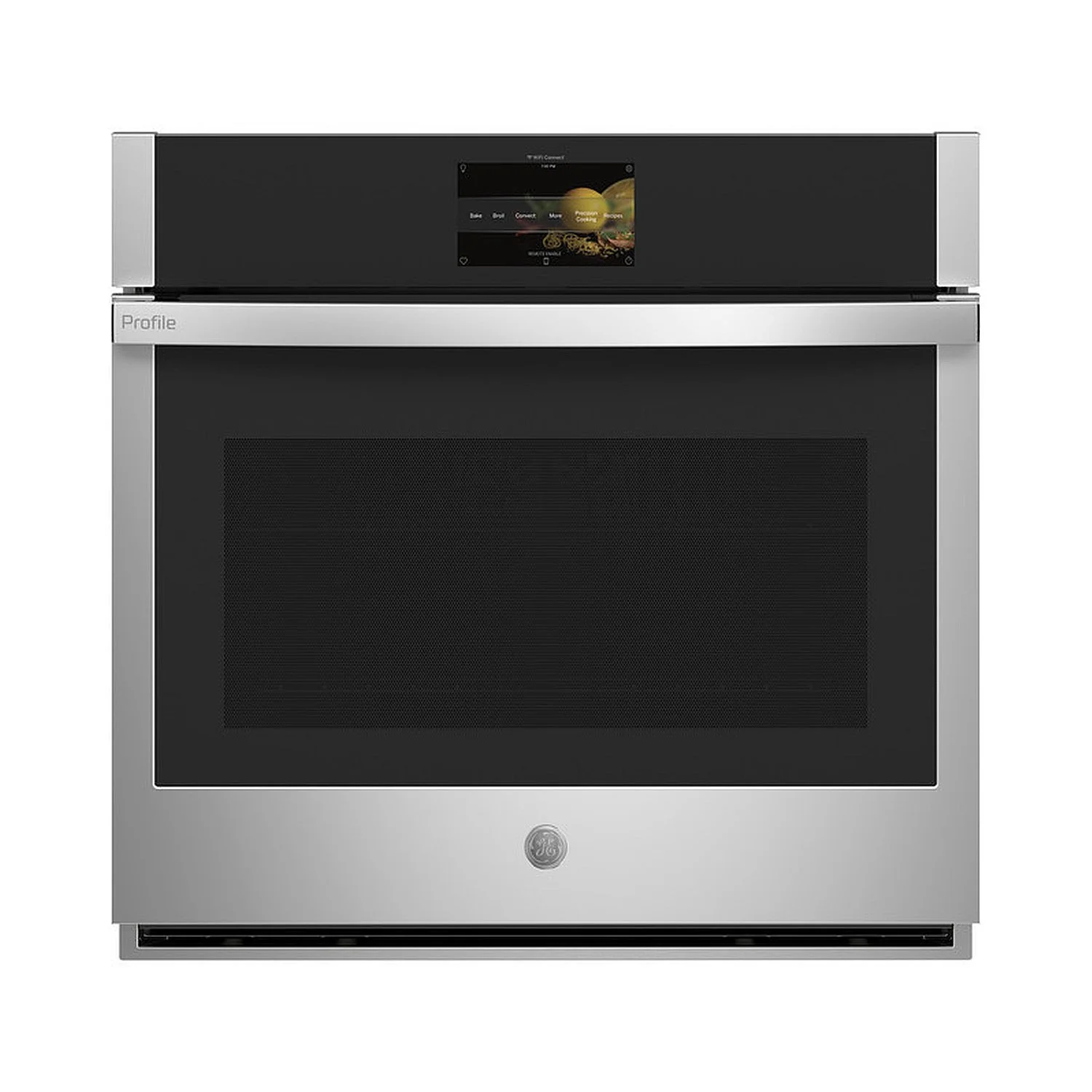 GE Profile 30-Inch Smart Built-In Single Wall Oven True Convection Stainless Steel -PTS9000SNSS