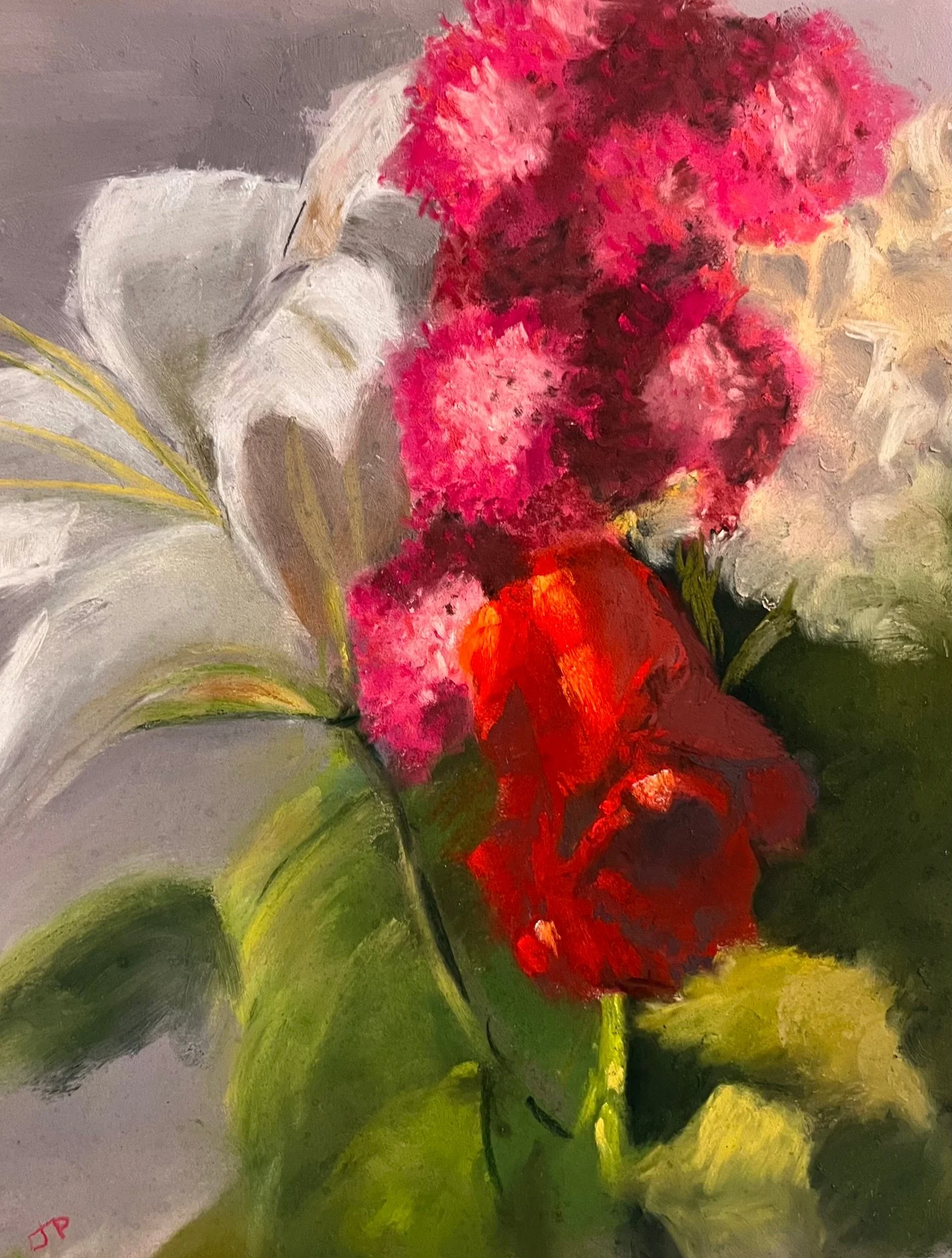 Wilting Flowers - Soft Pastels