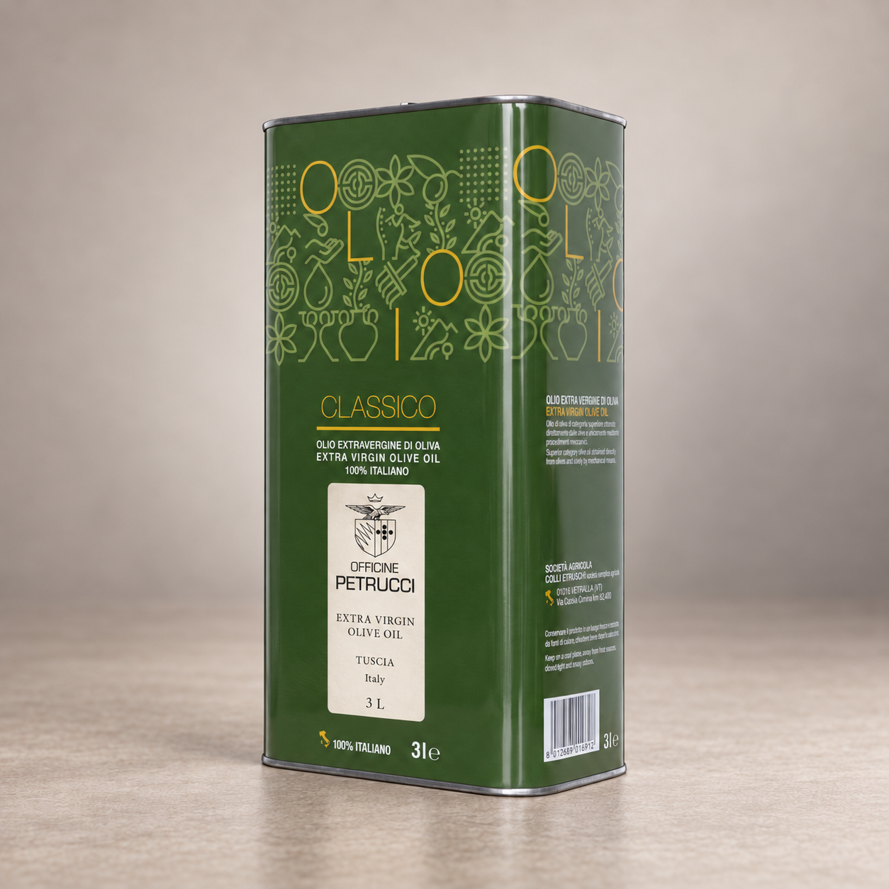 Classico Extra Virgin Olive Oil · 3L tin