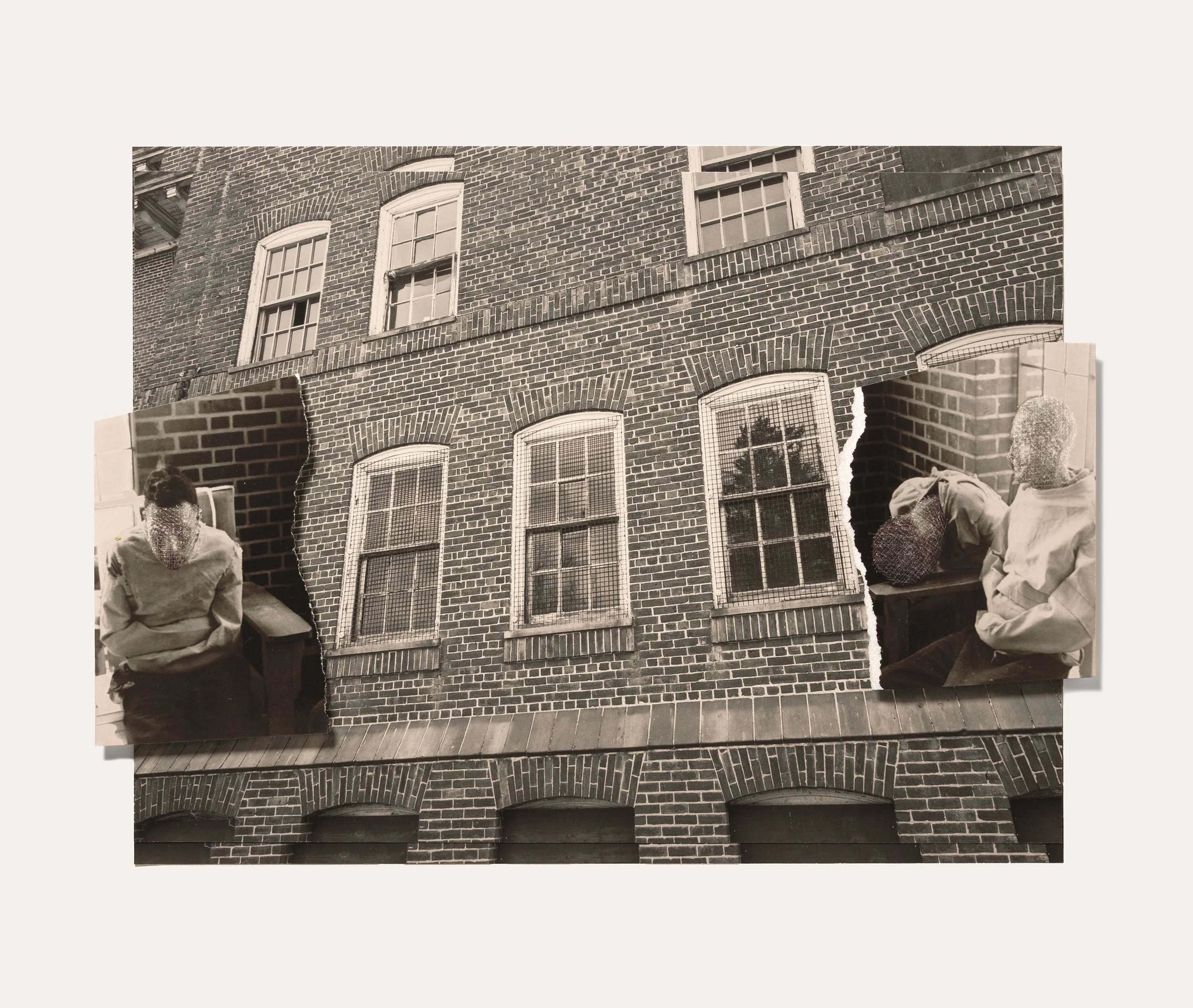 'Double Screened' - archival pigment prints/Claybord, 14 x 18 inches