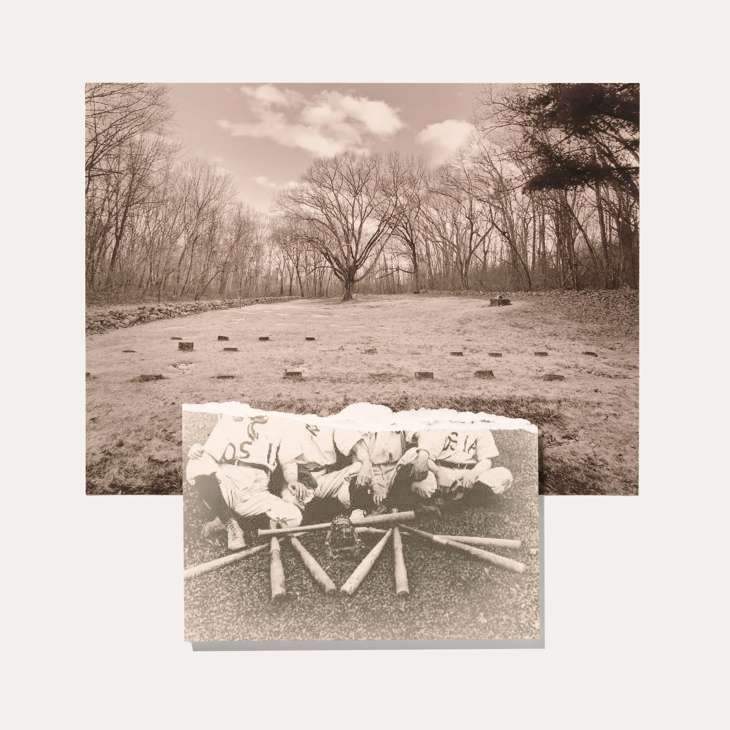 'Stealing from Home' - archival pigment prints/Claybord, 16 x 16 inches