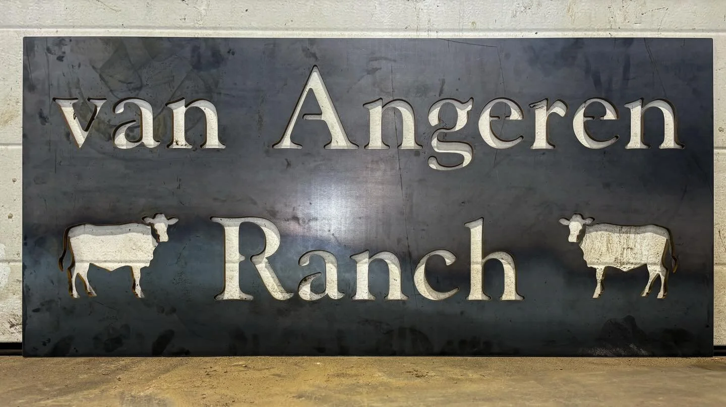 Brought the vision to life 🔧
Another custom sign out the door.

📍 Fort St. John, BC
#waterjet #cutting #design #fortstjohn #custom