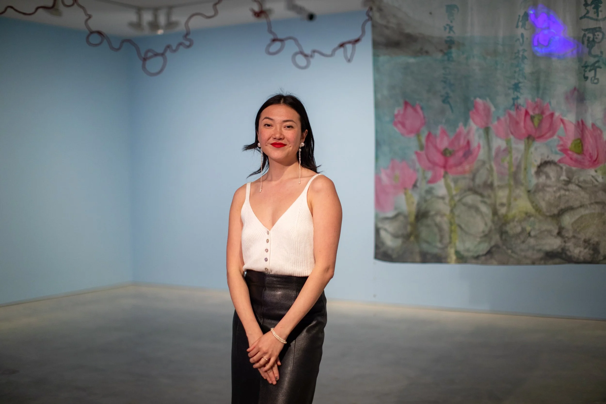 Rainbow Chan, featuring: 
"Long Distance Call 長途電話", 2024. Photo: Marcus Wright.