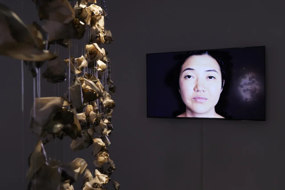 "A Kingdom of Flowers for My Mother" 2018, (detail) Photo: Zan Wimberley.