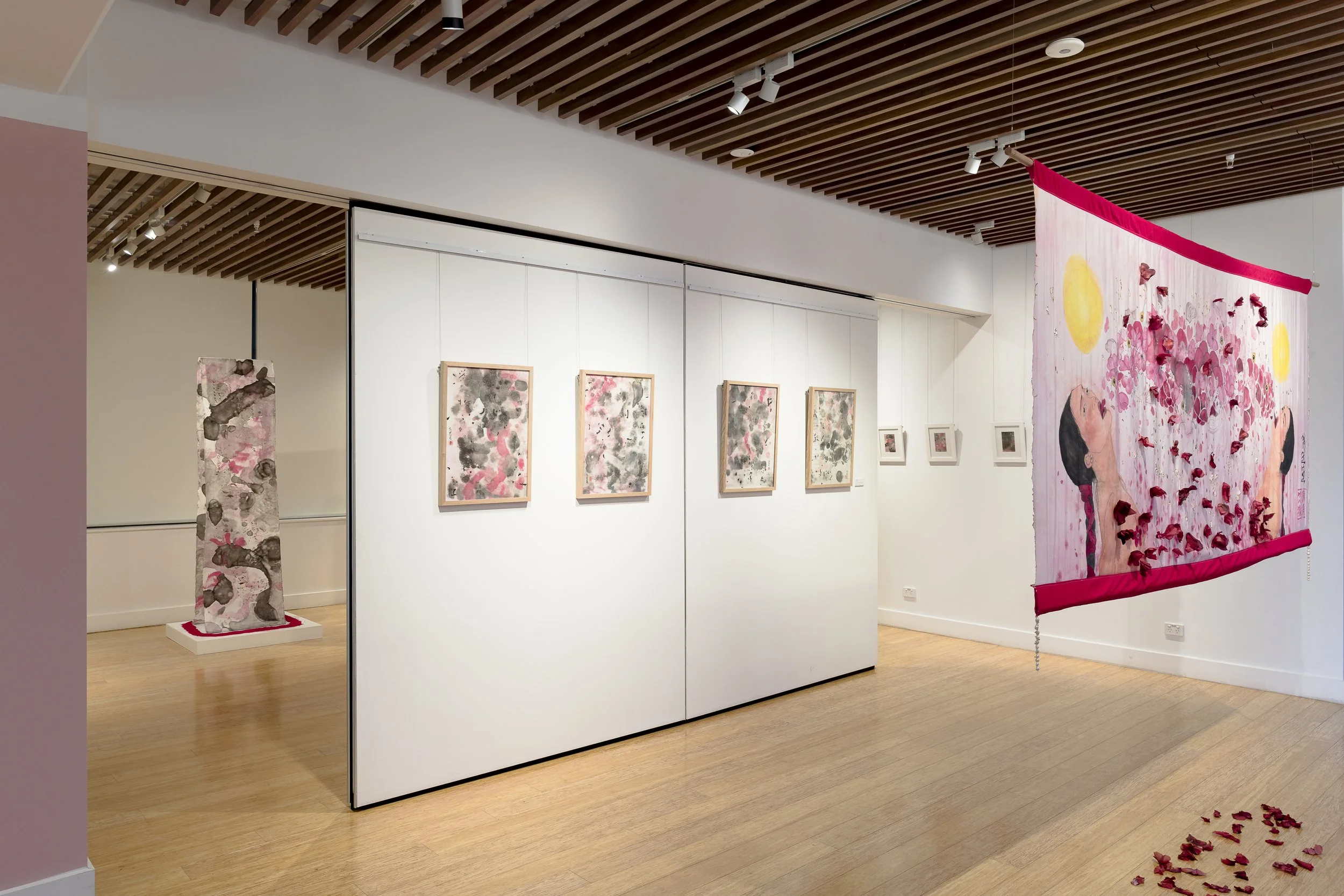 "Notations: Red Scale", 2025 (installation view). Photo: Document Photography.