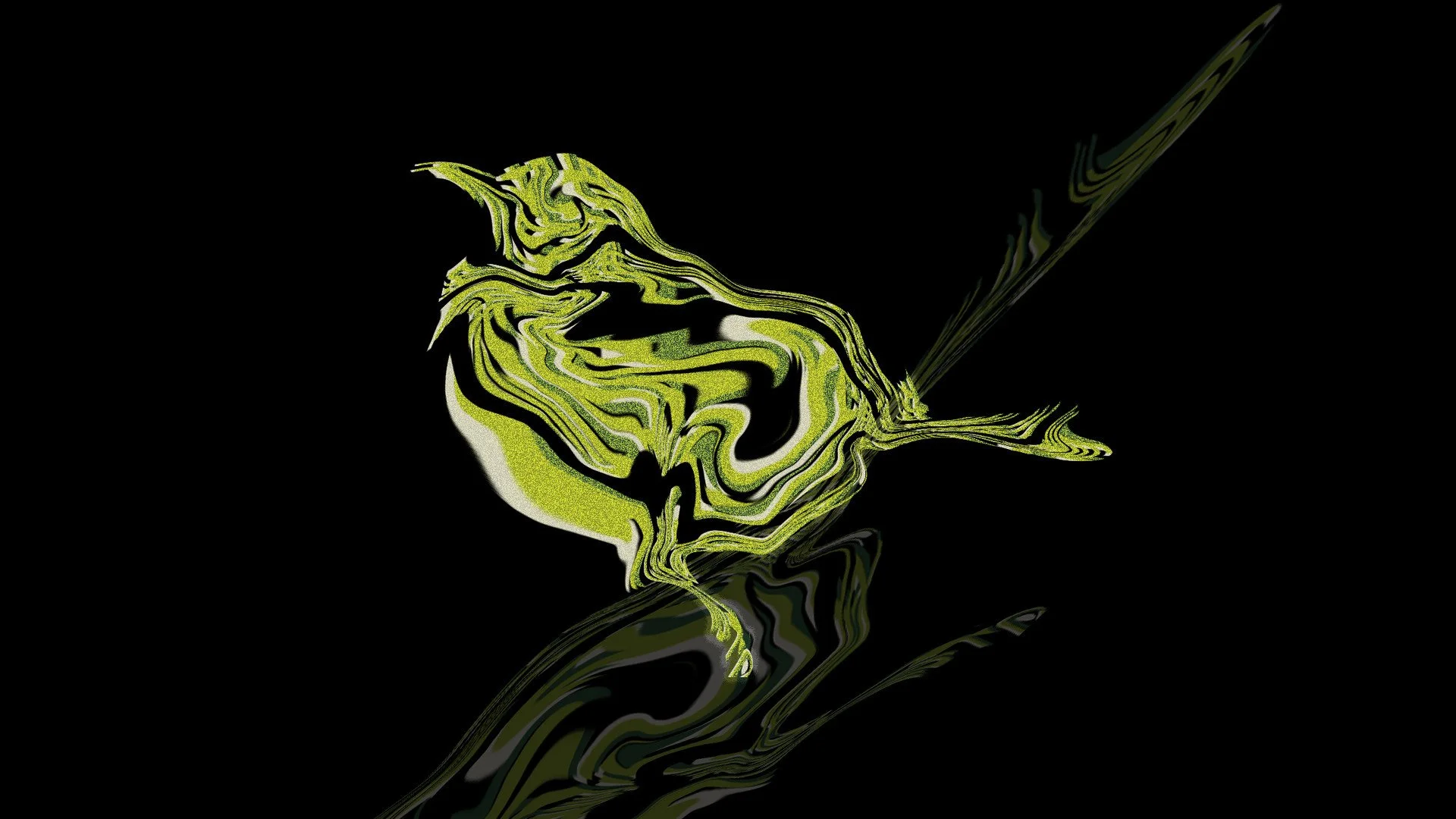 "Fish Song, Bird Song" 2020, digital image.