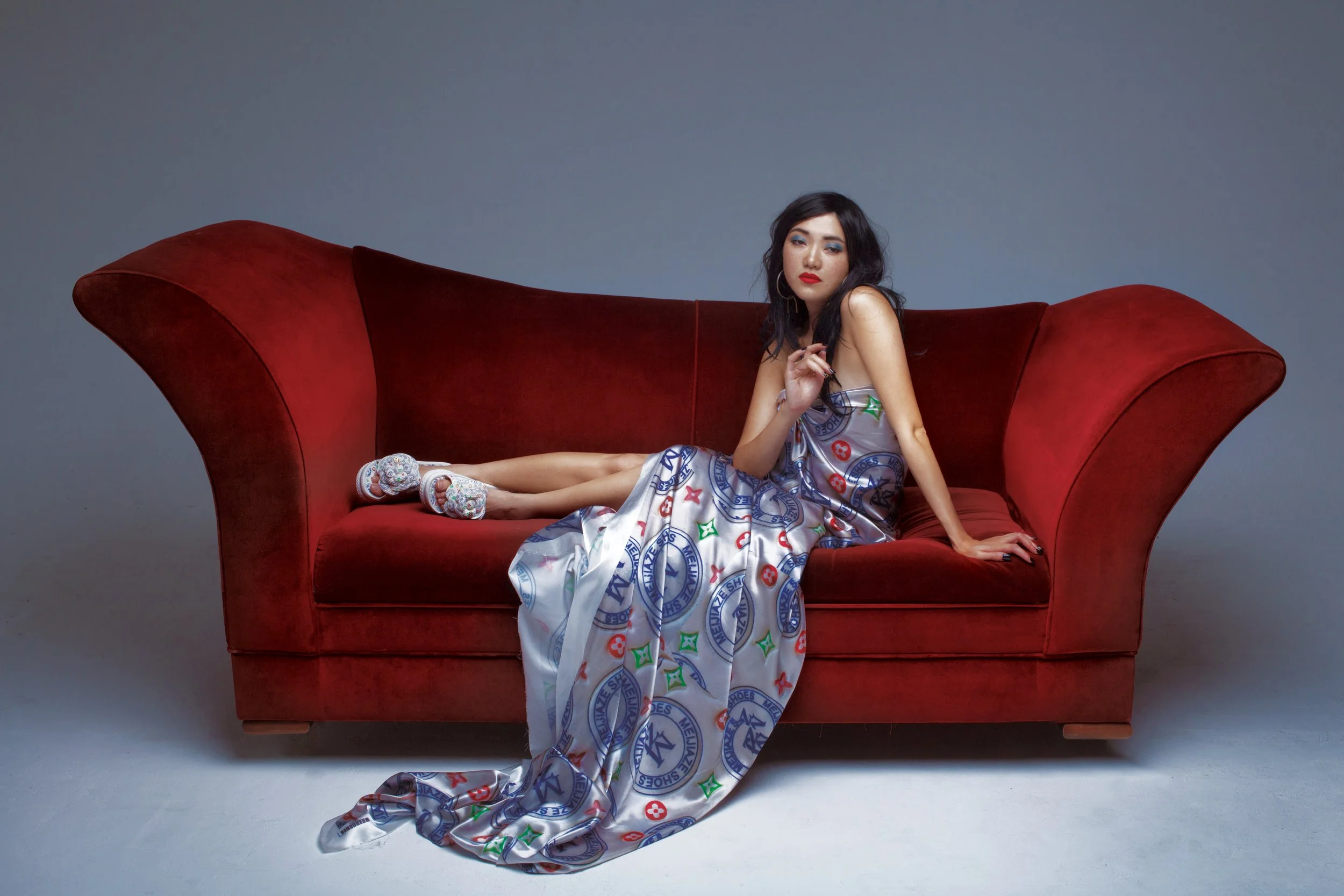 "Wallpaper" in "Gloss", 2019, video still. Photography by Hyun Lee.