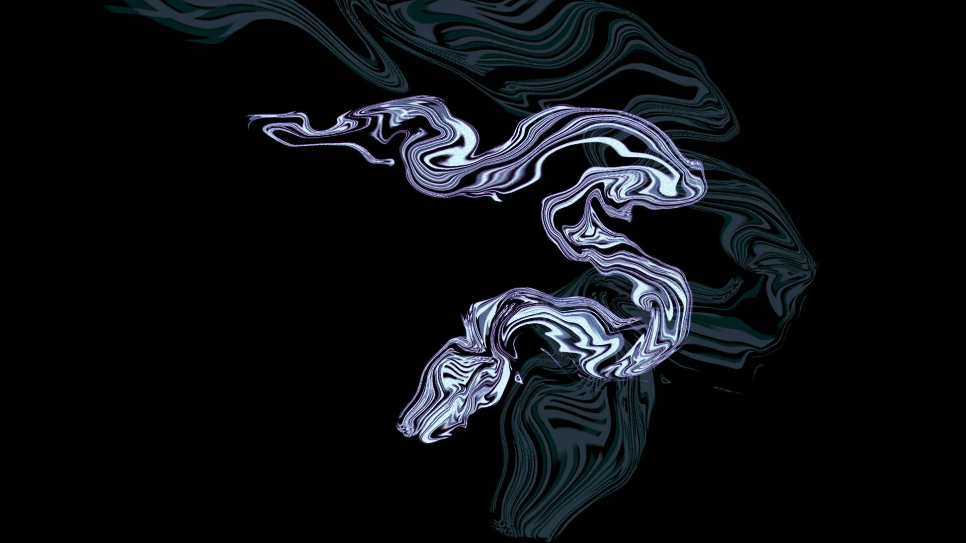 "Fish Song, Bird Song" 2020, digital image.