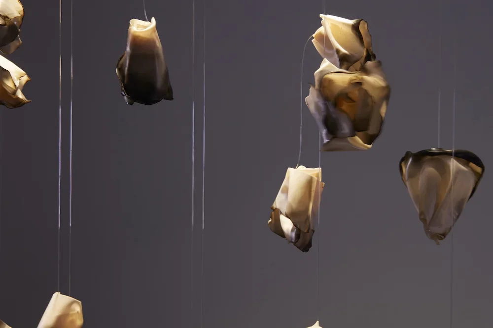 "A Kingdom of Flowers for My Mother" 2018, (detail) Photo: Zan Wimberley.