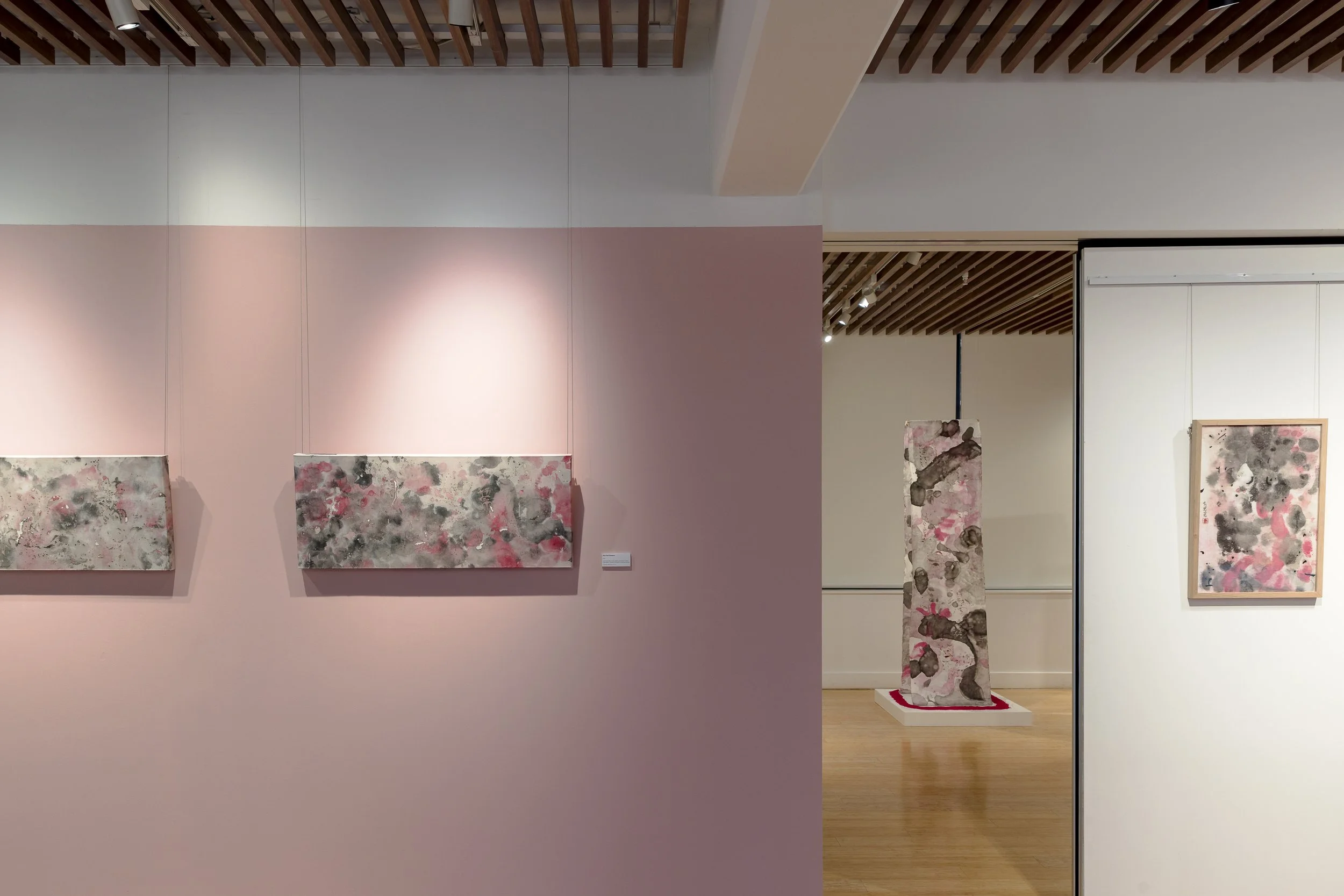 "Notations: Red Scale", 2025 (installation view). Photo: Document Photography.