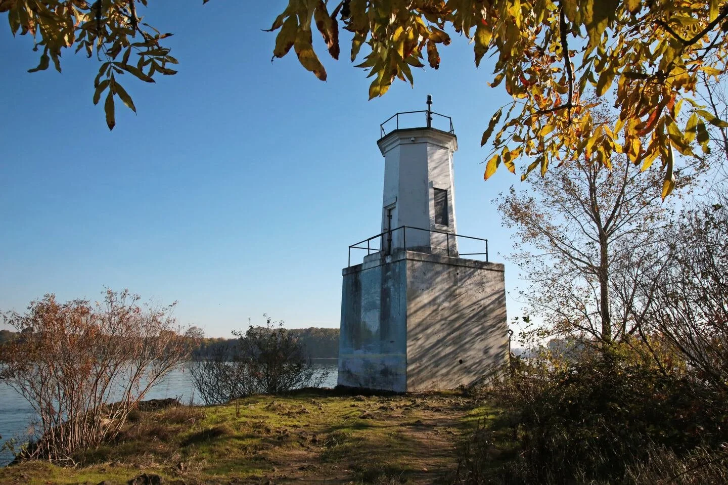 Warrior Rock Lighthouse on Sauvie Island