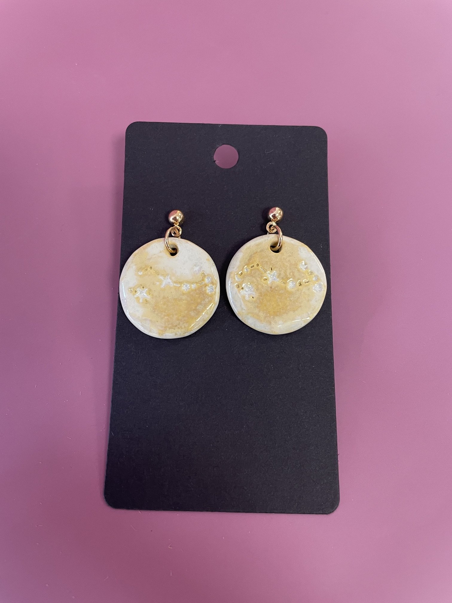 Star Sign Constellation Earrings
