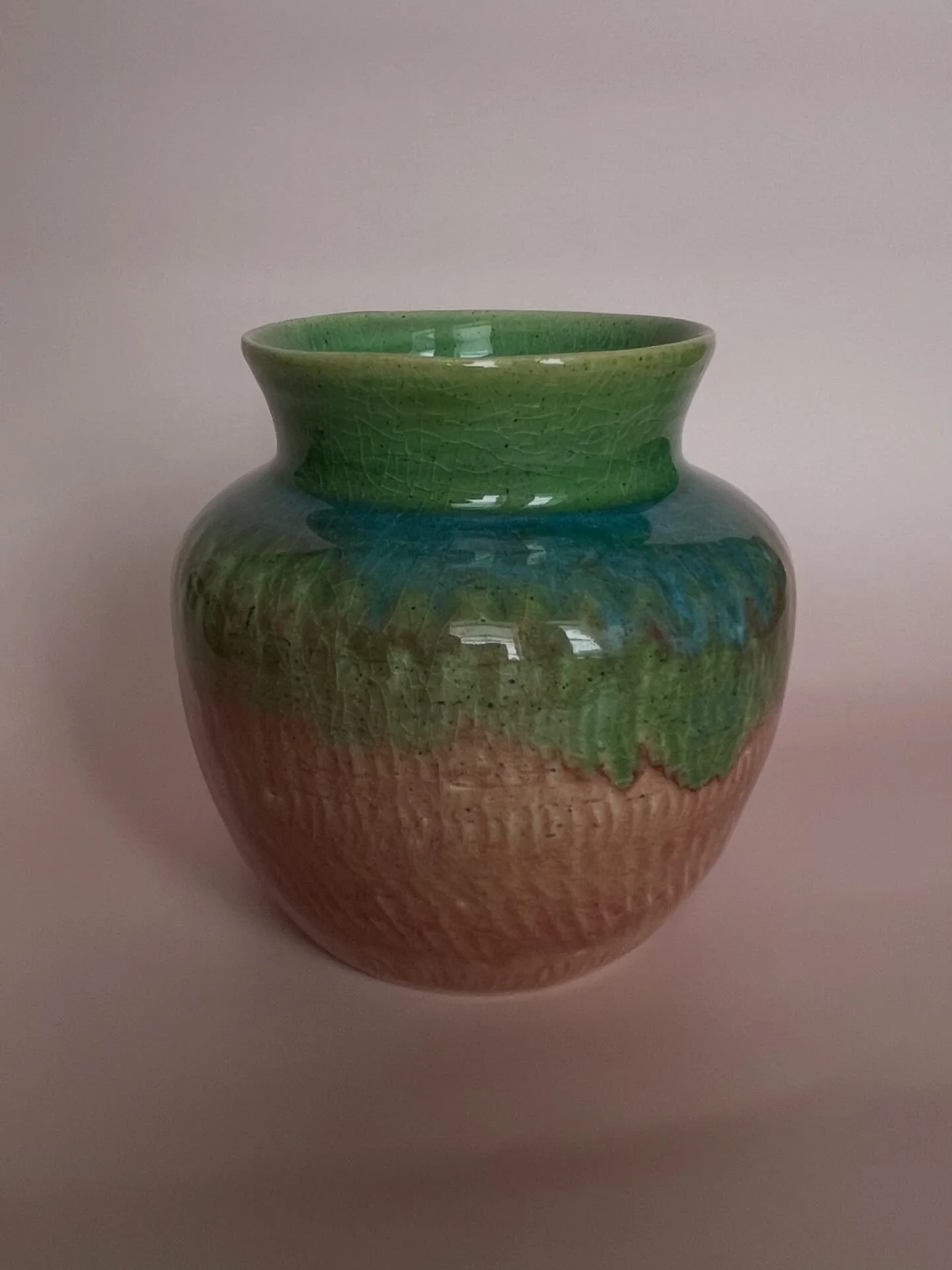 Chattered Strawberry Vase