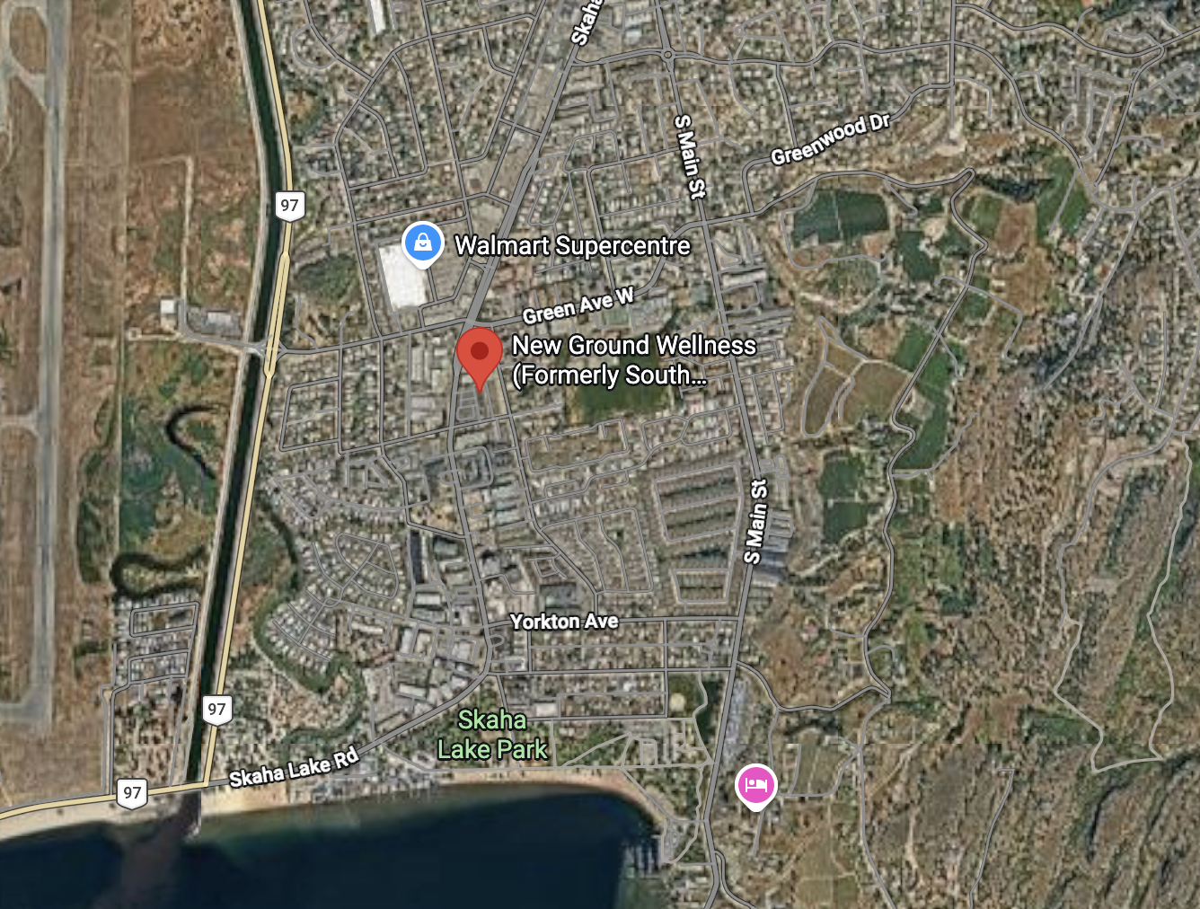 Map of Main Office in Penticton