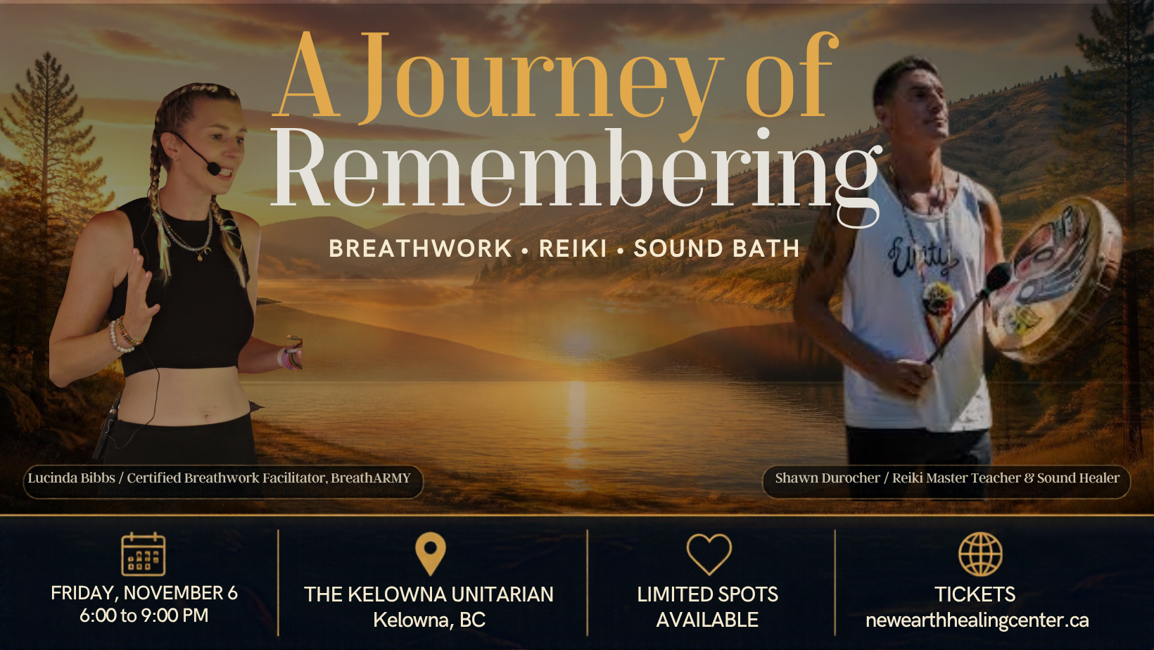 A Journey of Remembering - Breathwork, Sound Bath &amp; Reiki
