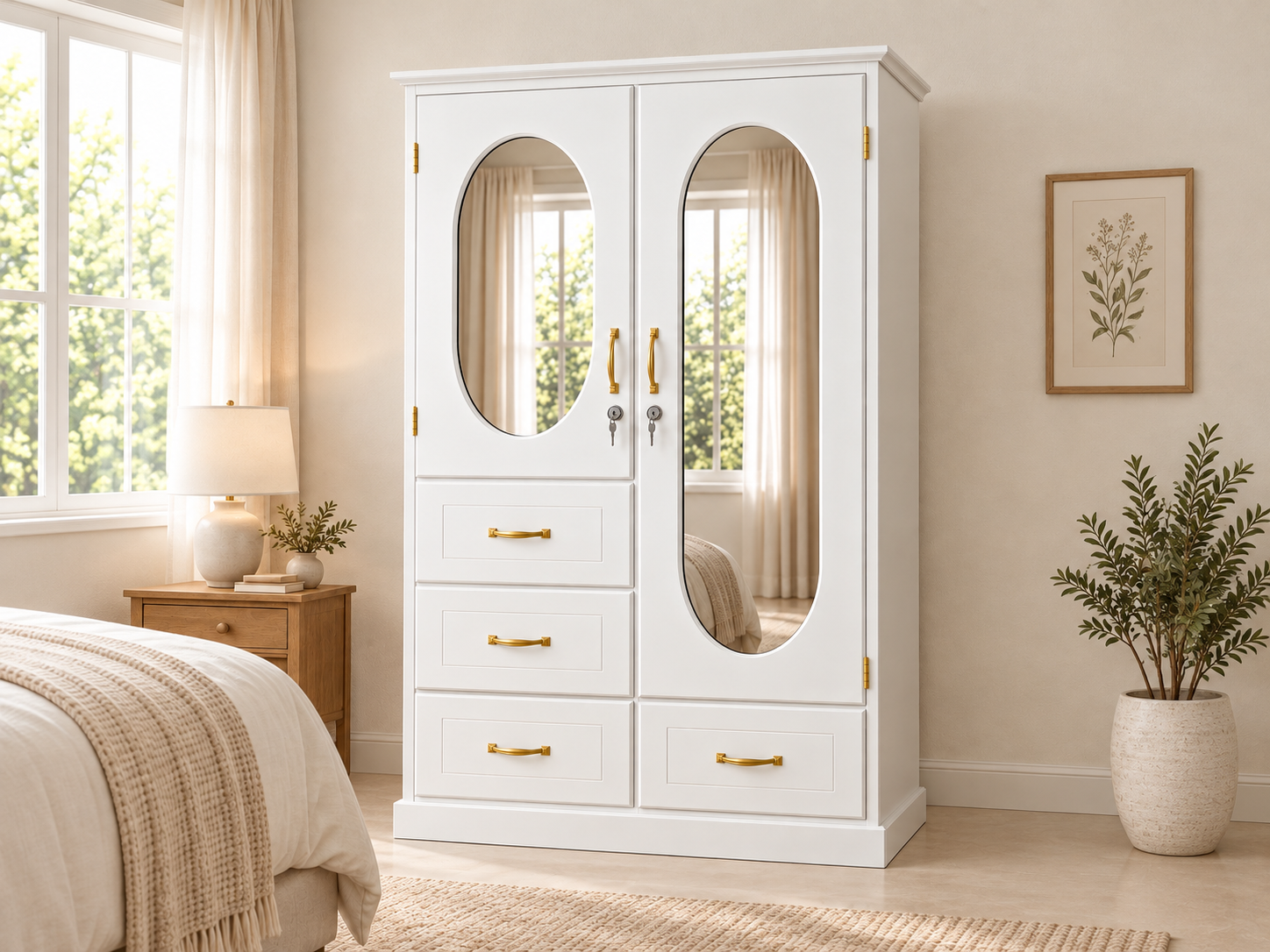 Armario cerrado en dormitorio acogedor-4.png