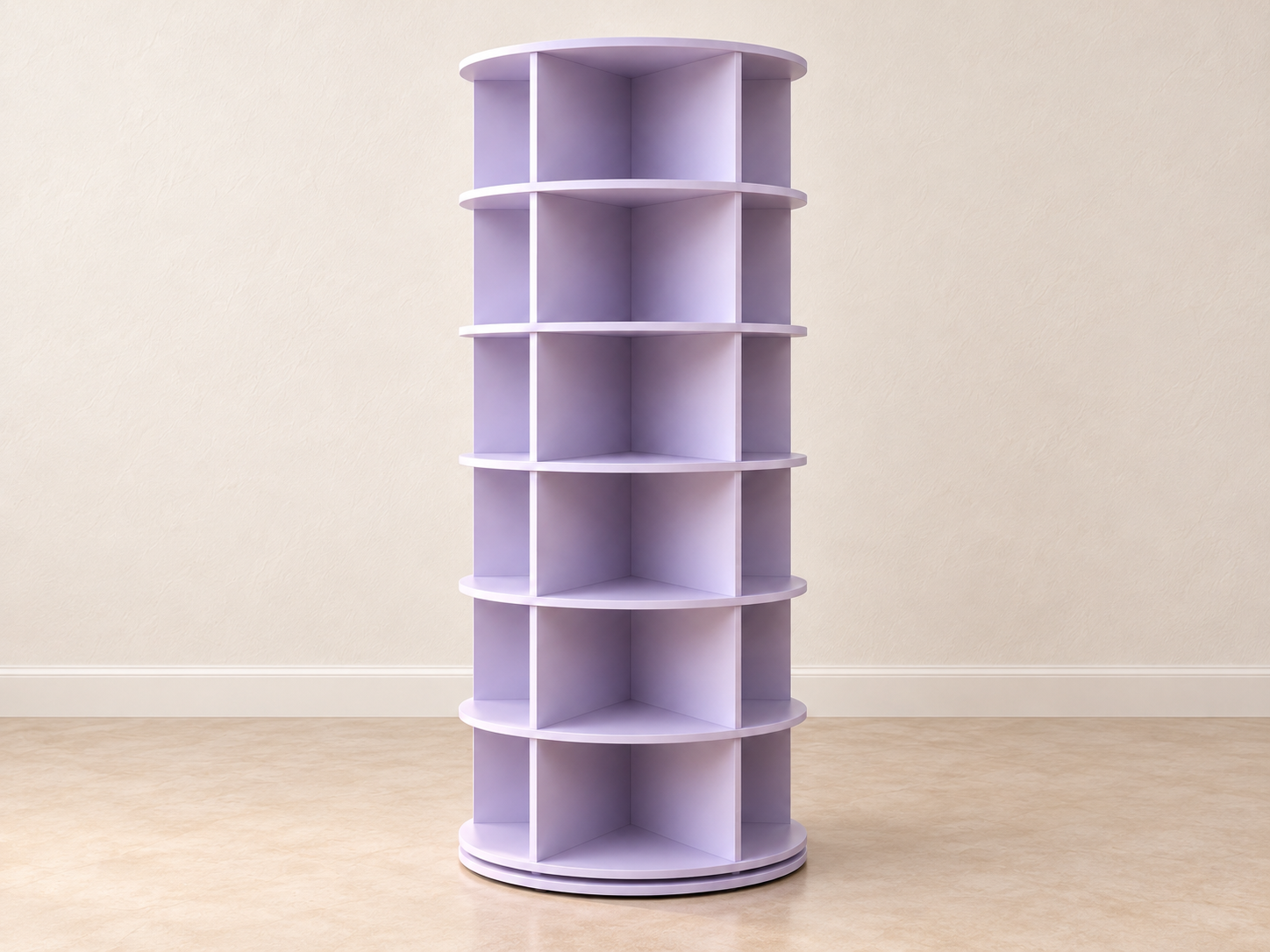 Torre zapatera lavanda de seis niveles-2.png