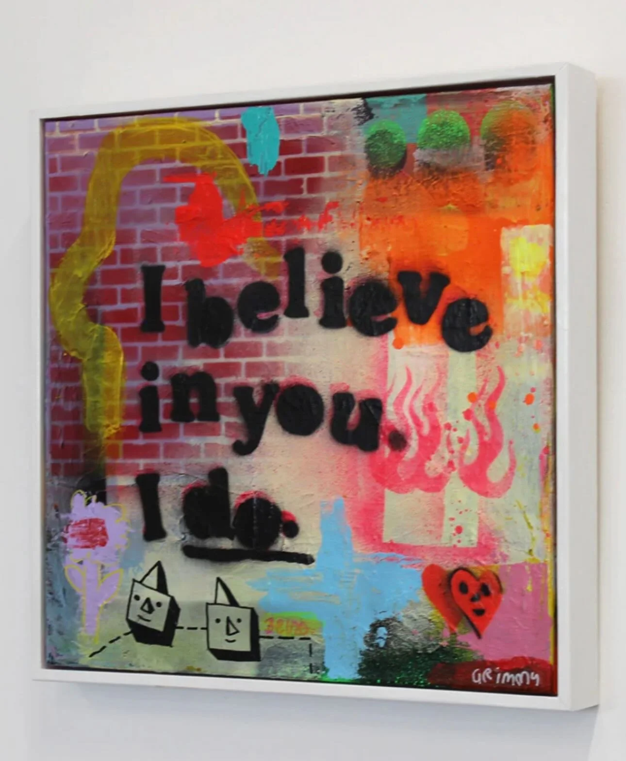 Last day to view my latest series of works at @boyddunlopgallery - work will be available after the show closes via the link in my bio or through the gallery.

Lucky 006
Mixed media on canvas 
Framed
$1000
Thank you to everyone who has supported me o