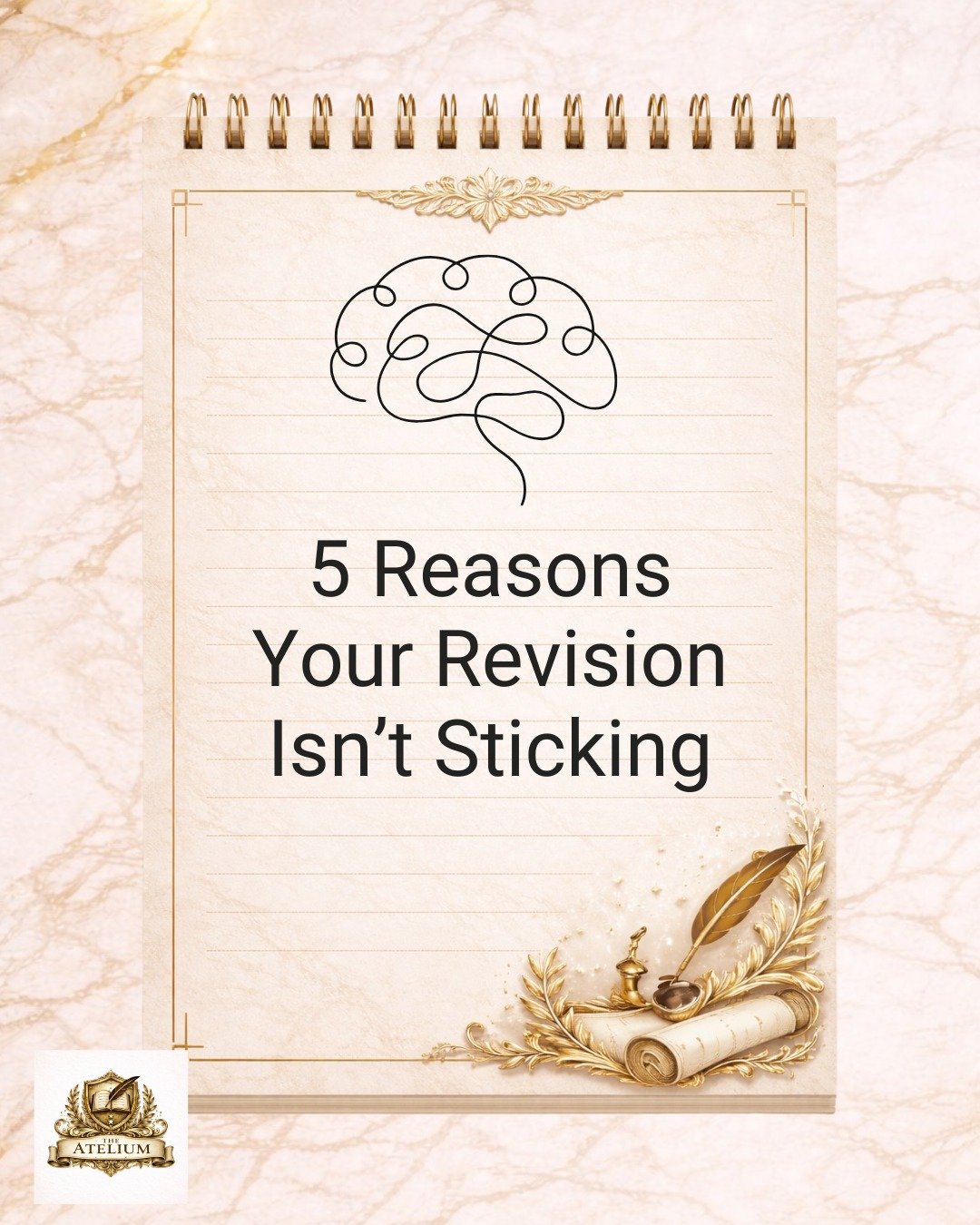 Revision not sticking? It might not be about effort, it might be about method. 

Research shows that many common revision techniques, like rereading notes or highlighting, feel productive but lead to weaker long-term retention.

Instead, evidence sup