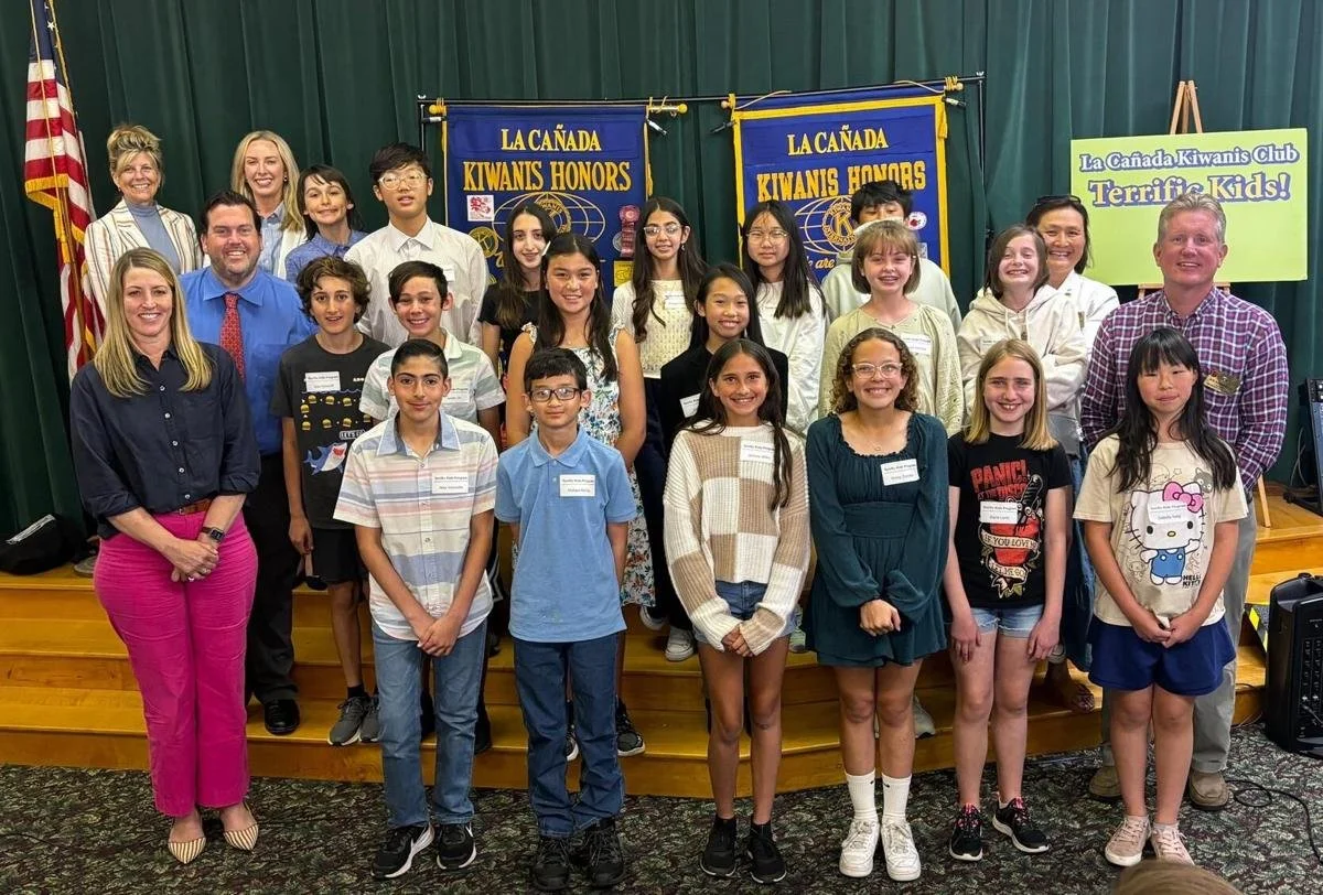 Kiwanis Club of La Cañada Celebrates ‘Terrific Kids’