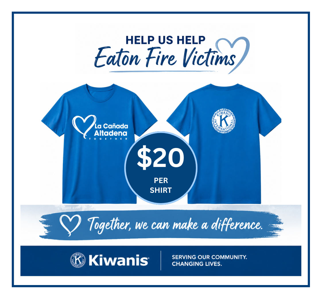 T-Shirt supporting Eaton Canyon Fire Victims