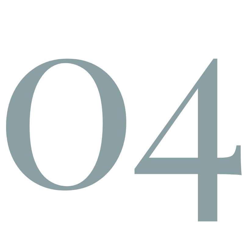 Large gray numbers '0' and '4' on a black background.