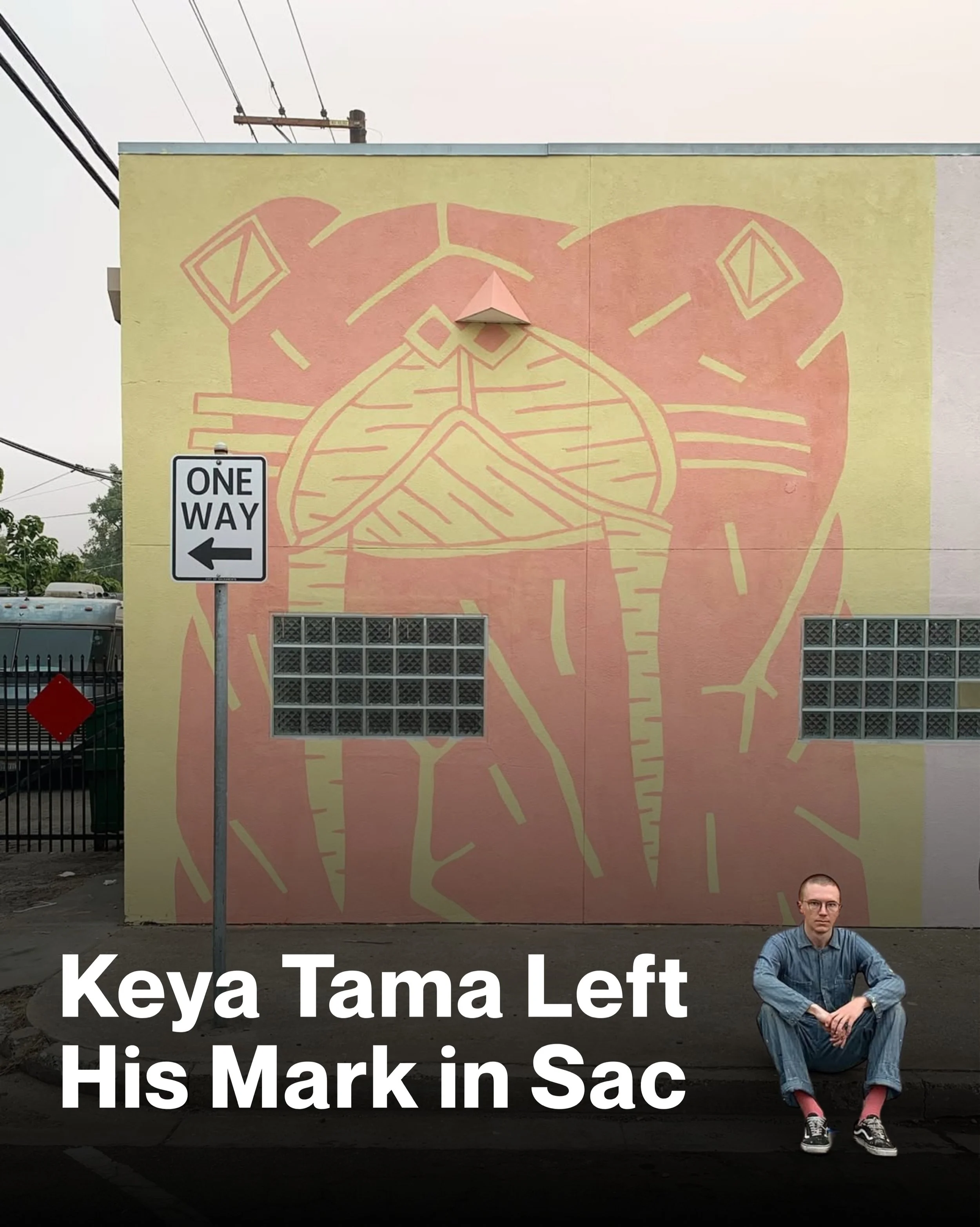 Shoutout to South African artist @keyatama who came and blessed Sacramento last year. 🔥