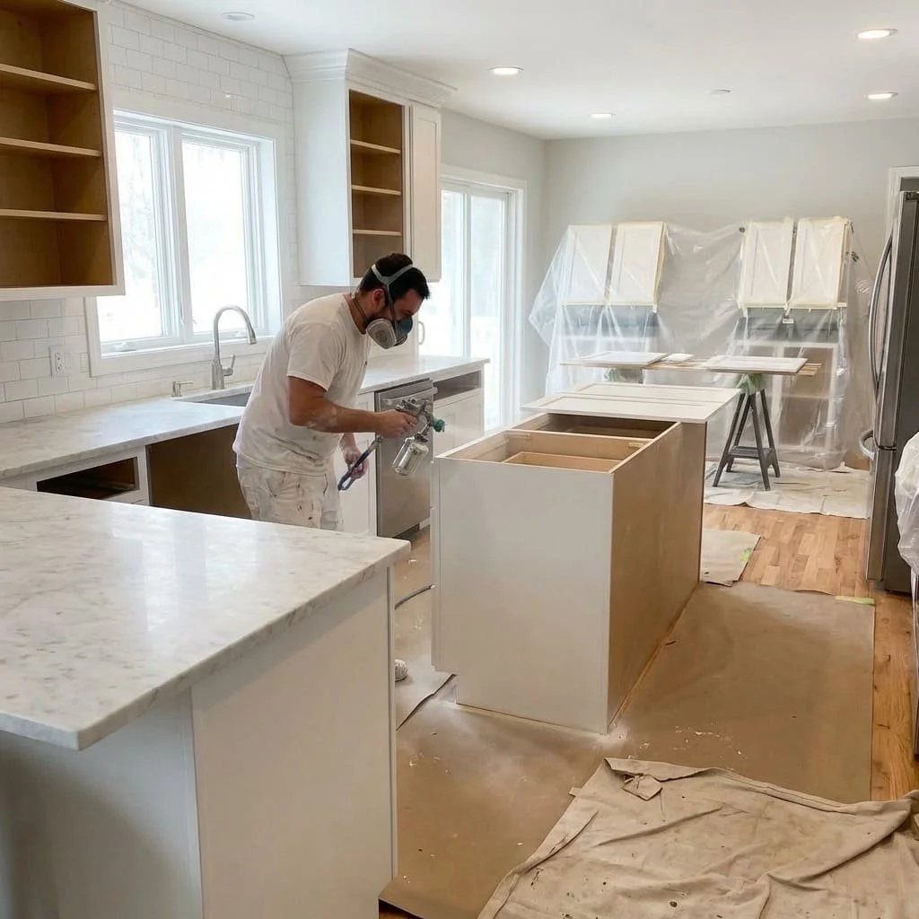 Cabinet Painting & Refinishing