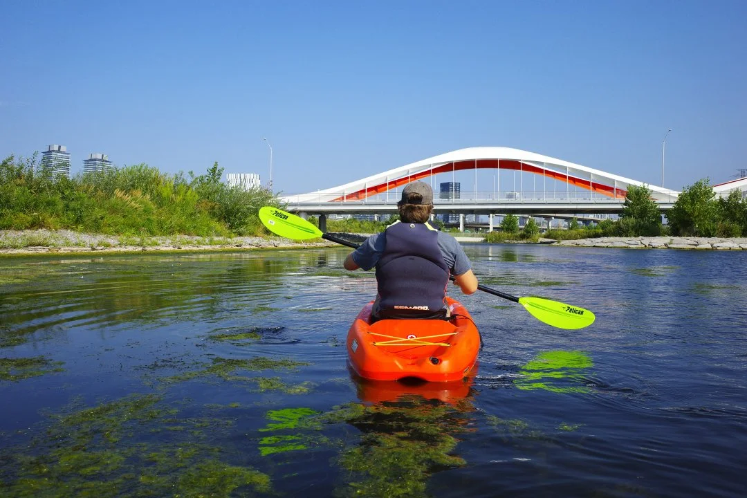 Kayaking at Biidaasige Park -Day 2