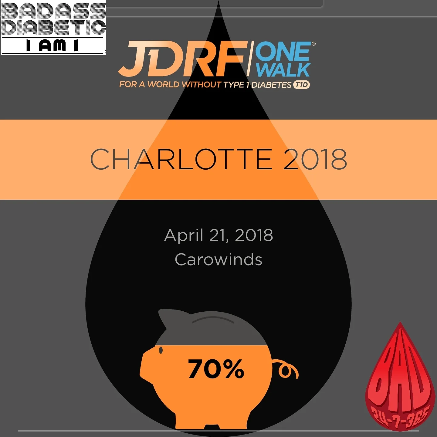Charlotte JDRF One Walk