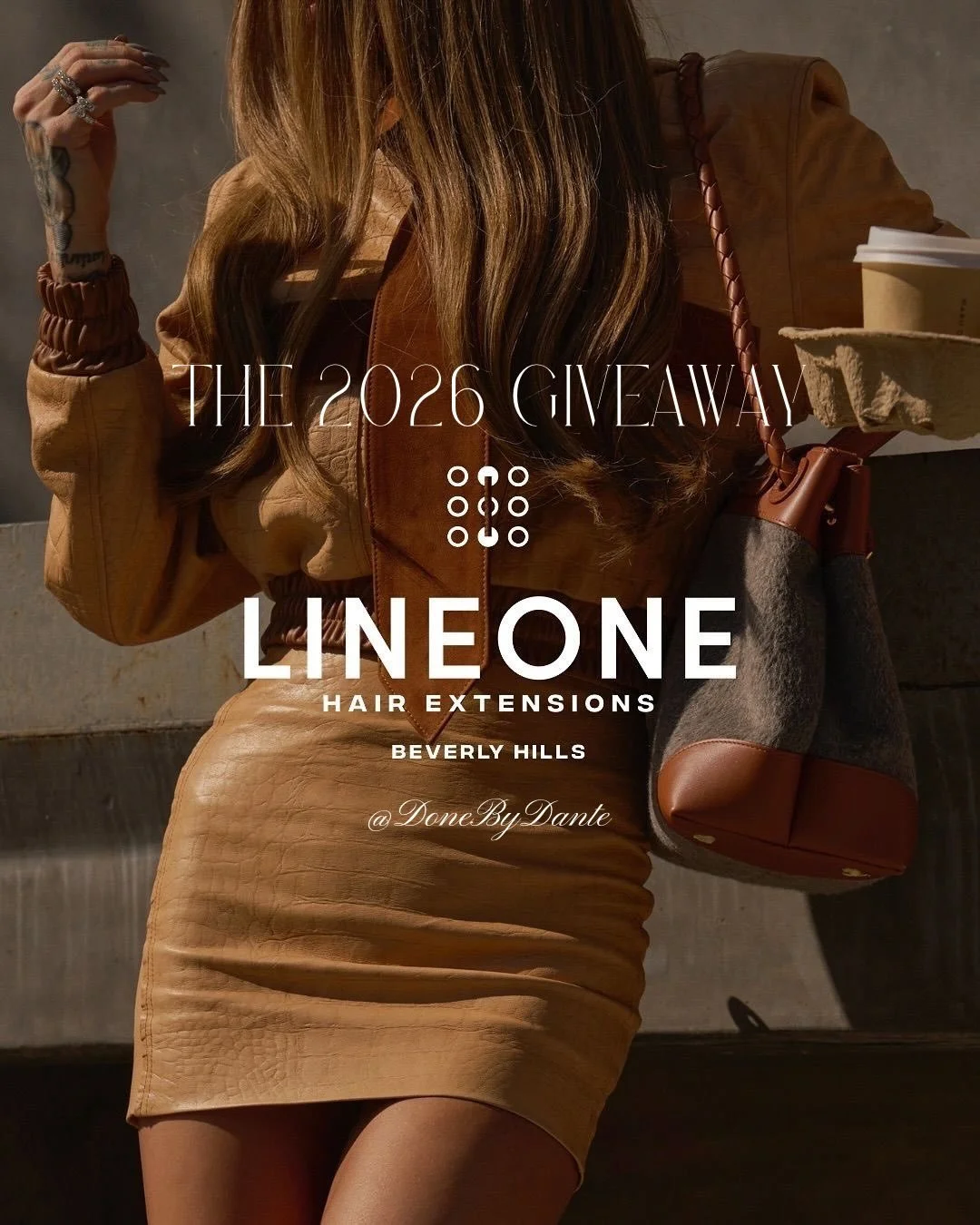GIVEAWAY 🚨🚨🚨 @lineonehair x @donebydante 

THE PRIZE ($2000+ value) 
- Full Hair Extension Transformation + On Camera Hair Color + Contour Cut 
- L1 x @ibizahairtools Extension Brush ($60 Value) 
- The Full L1 AfterCare Product Line ($145 Value) 
